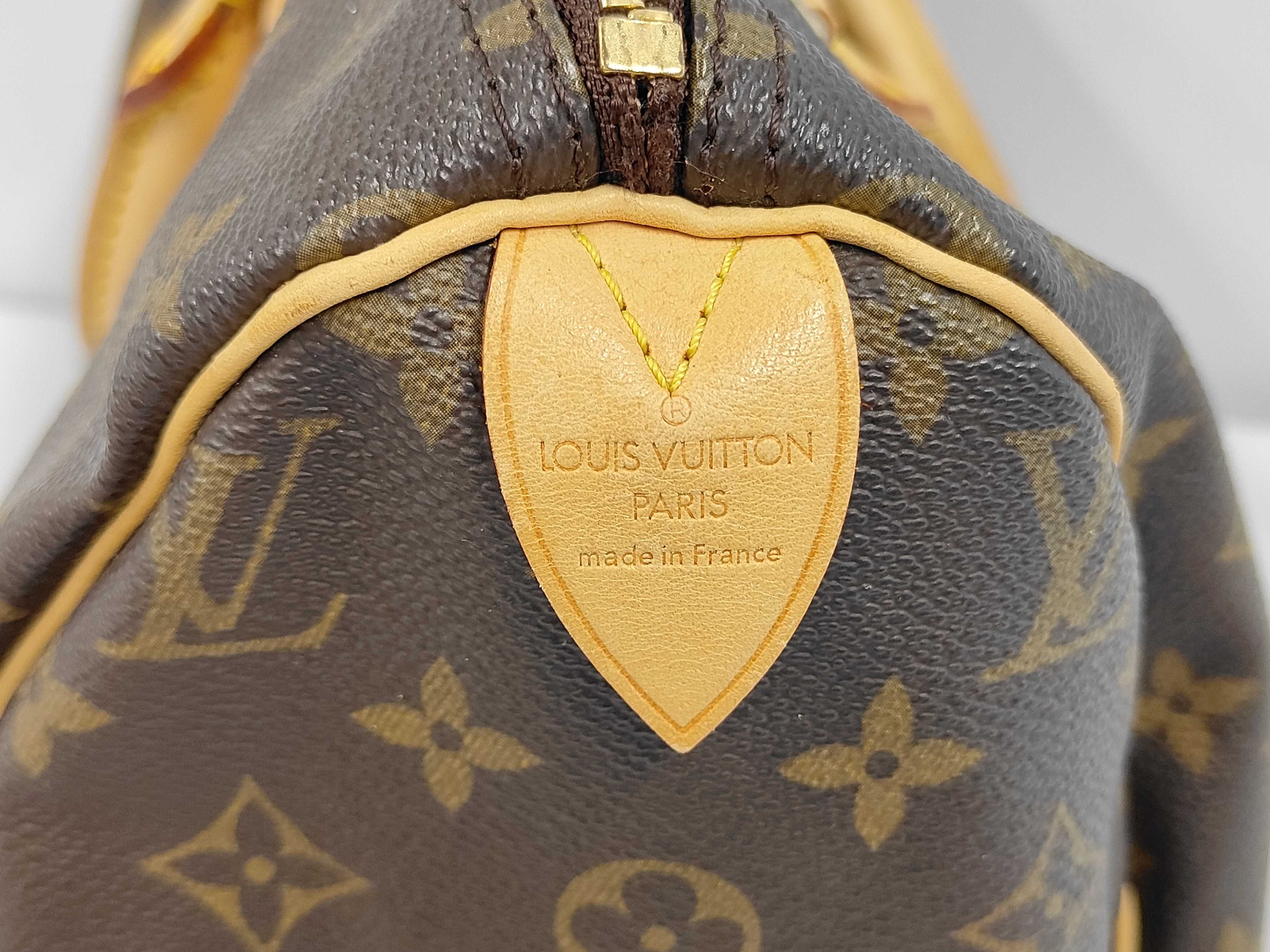 A. Louis Vuitton Speedy Handbag — view 9