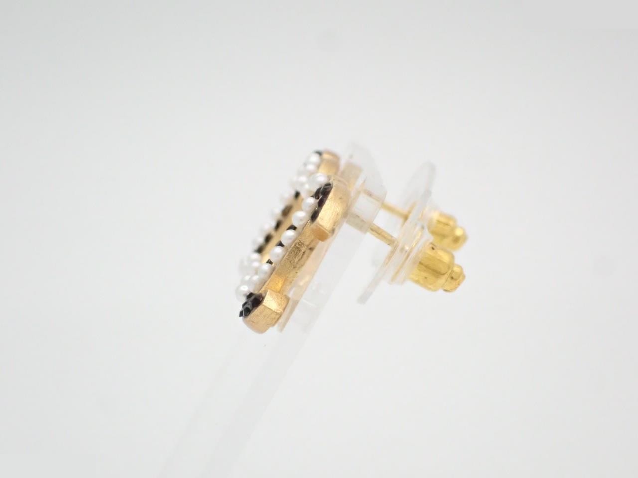 Icon series (precious metal) earrings — view 3