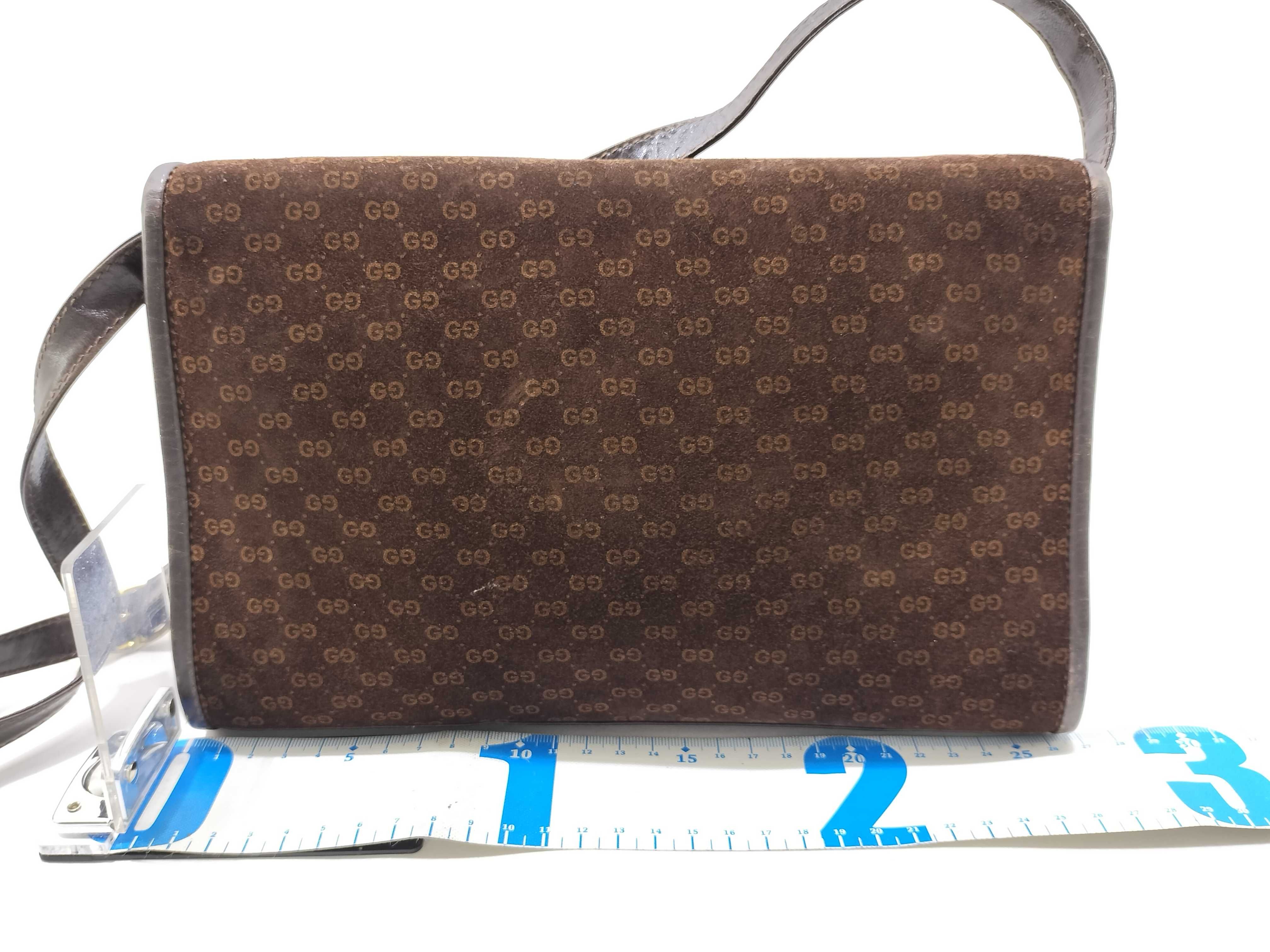 Old Gucci 2WAY Shoulder Bag GG Clutch Bag — view 2