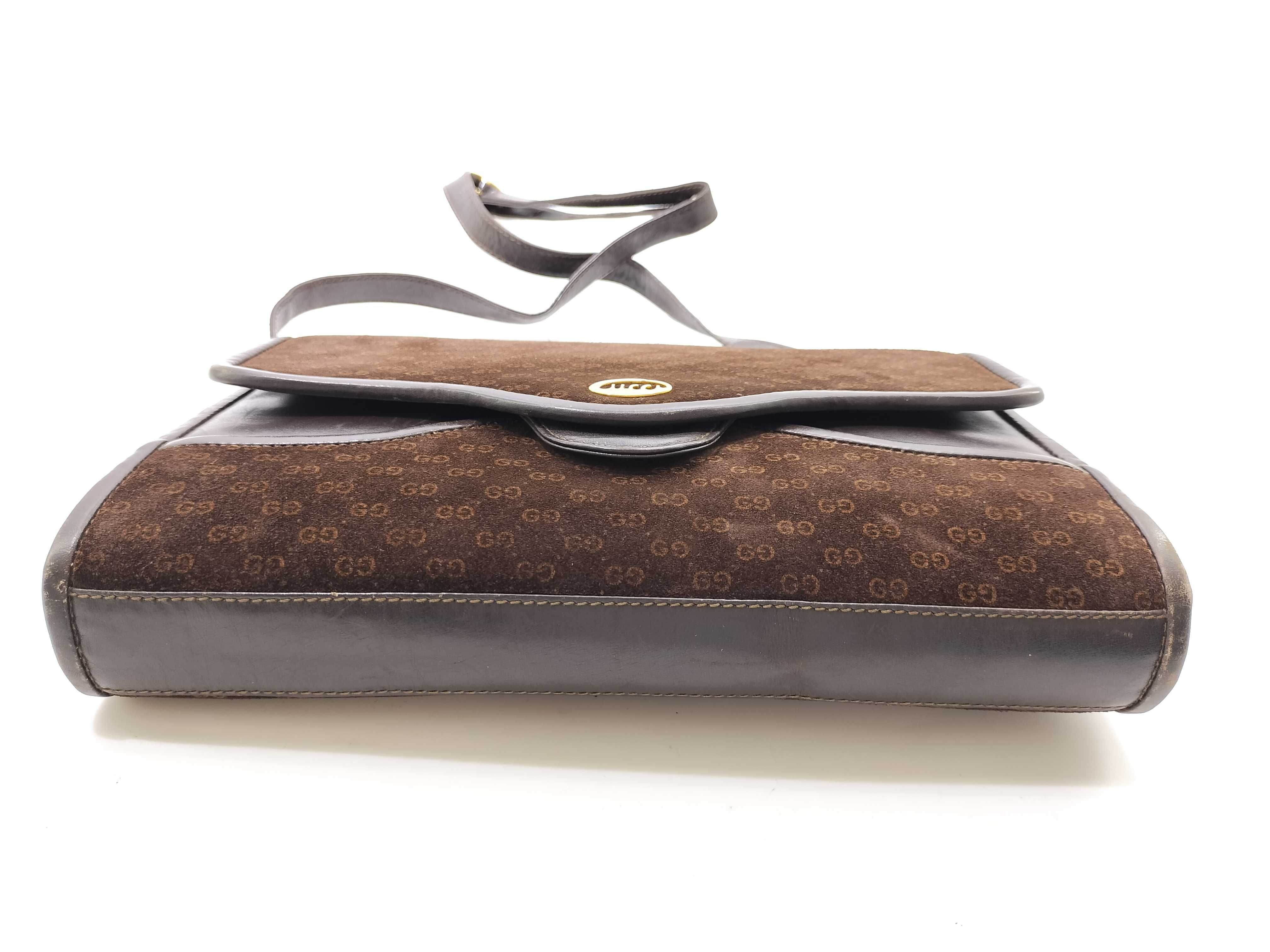 Old Gucci 2WAY Shoulder Bag GG Clutch Bag — view 3