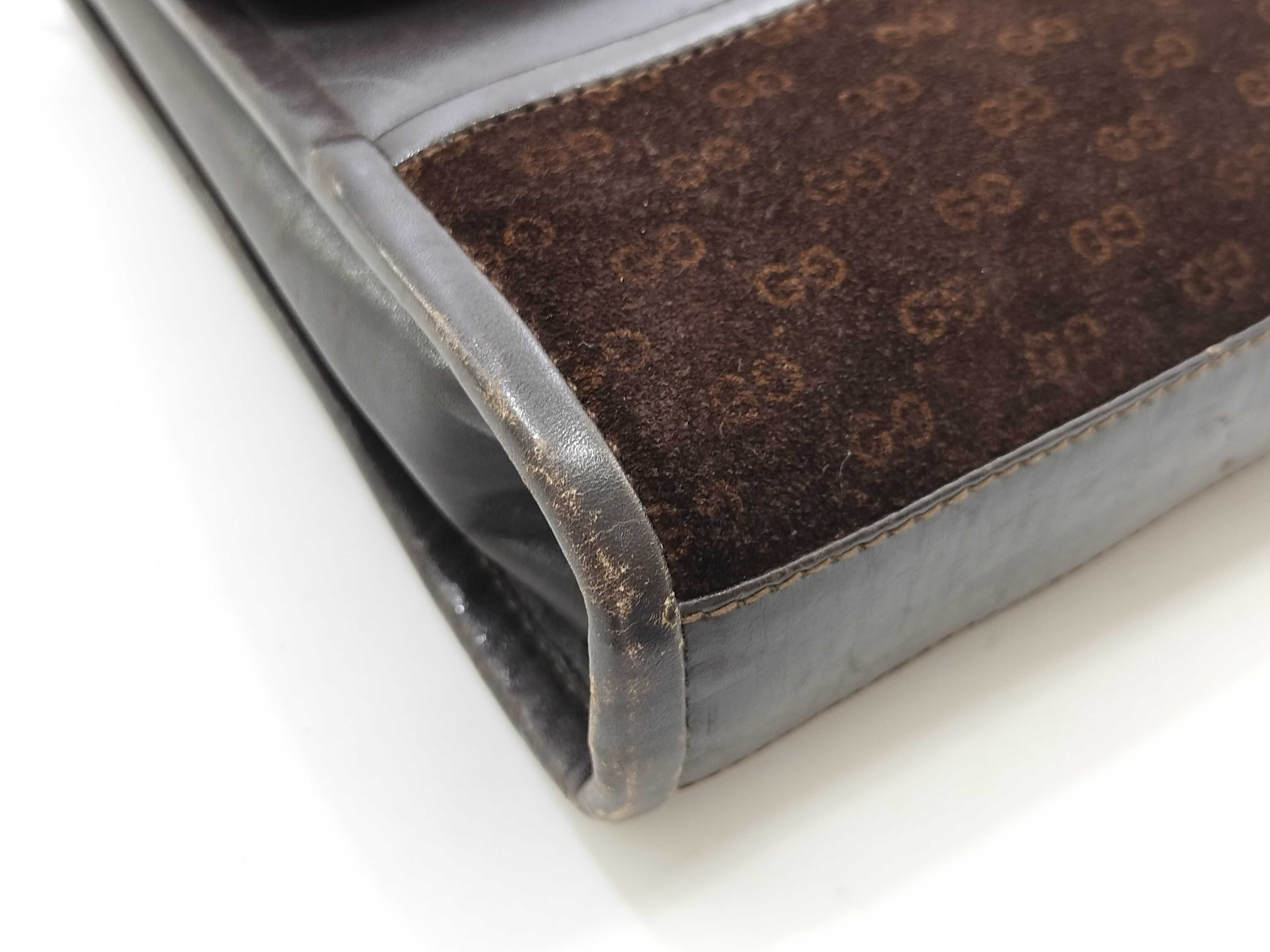 Old Gucci 2WAY Shoulder Bag GG Clutch Bag — view 4