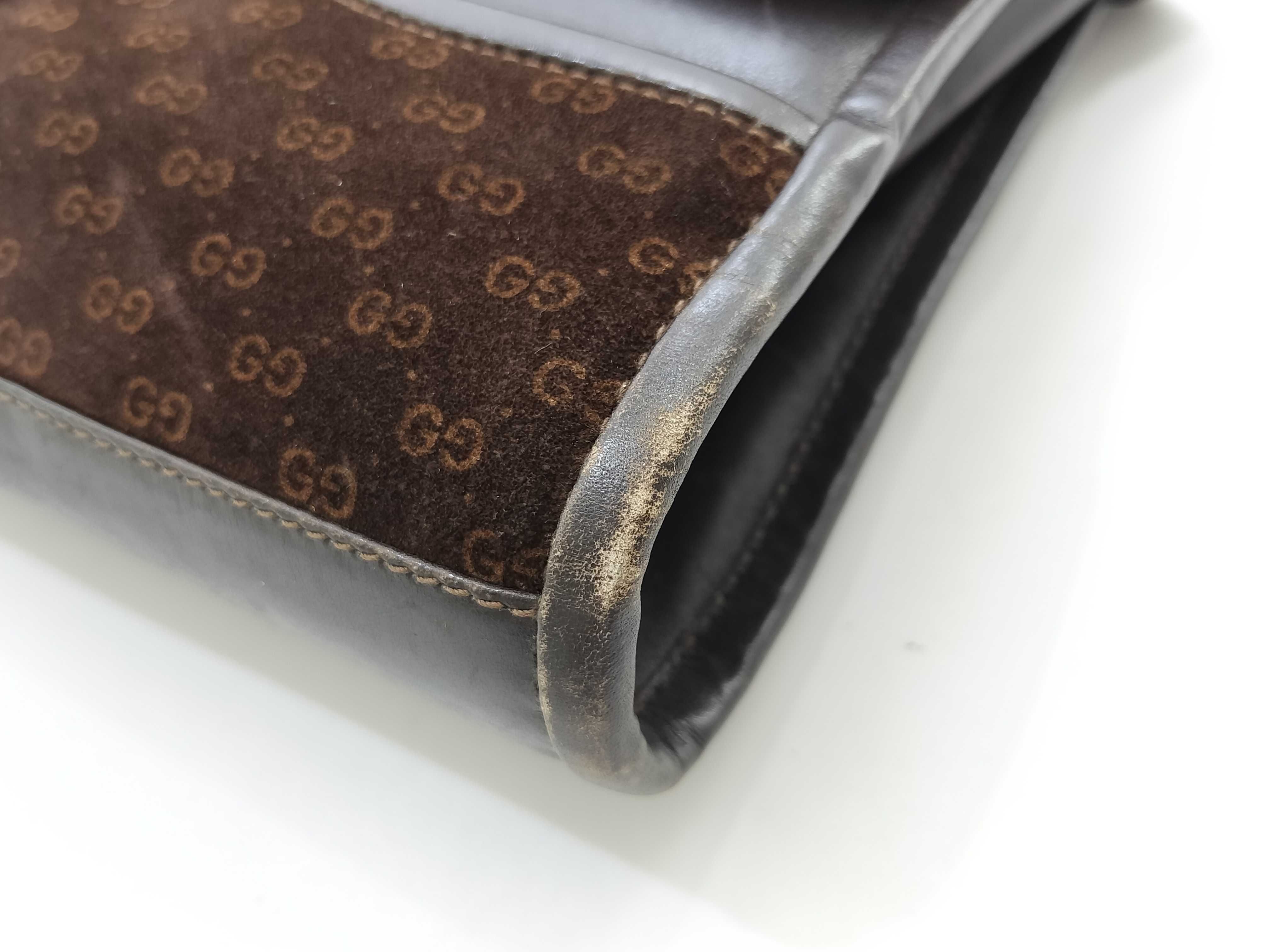 Old Gucci 2WAY Shoulder Bag GG Clutch Bag — view 5