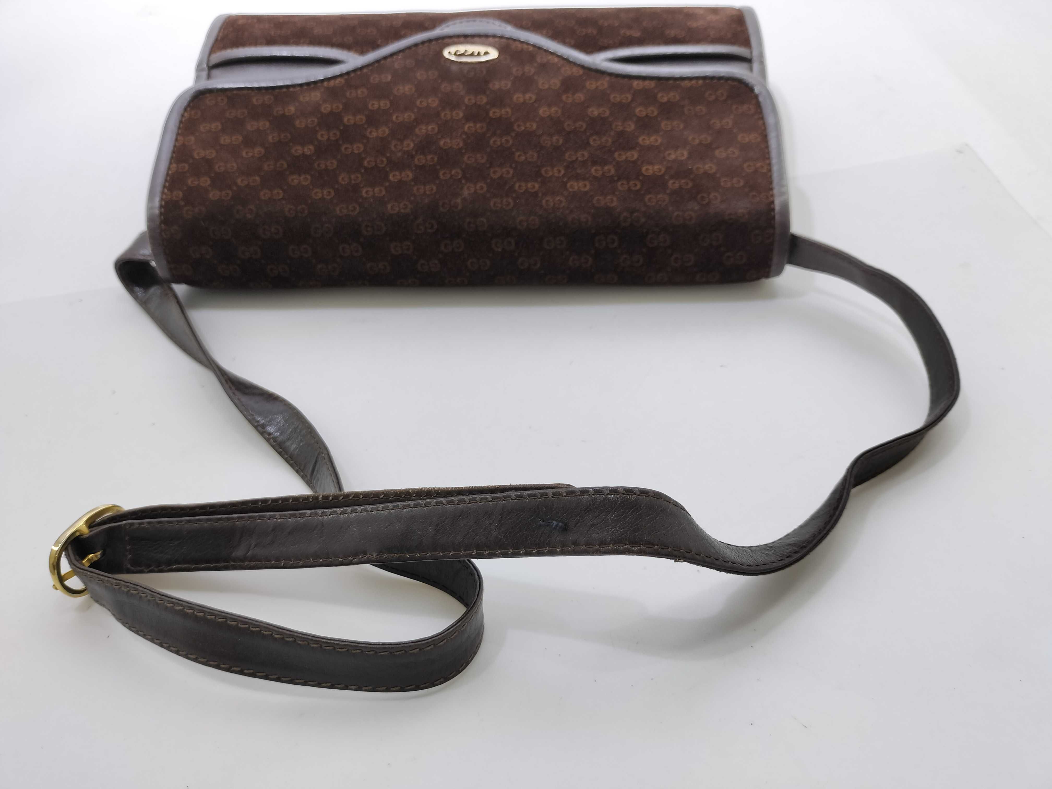 Old Gucci 2WAY Shoulder Bag GG Clutch Bag — view 7