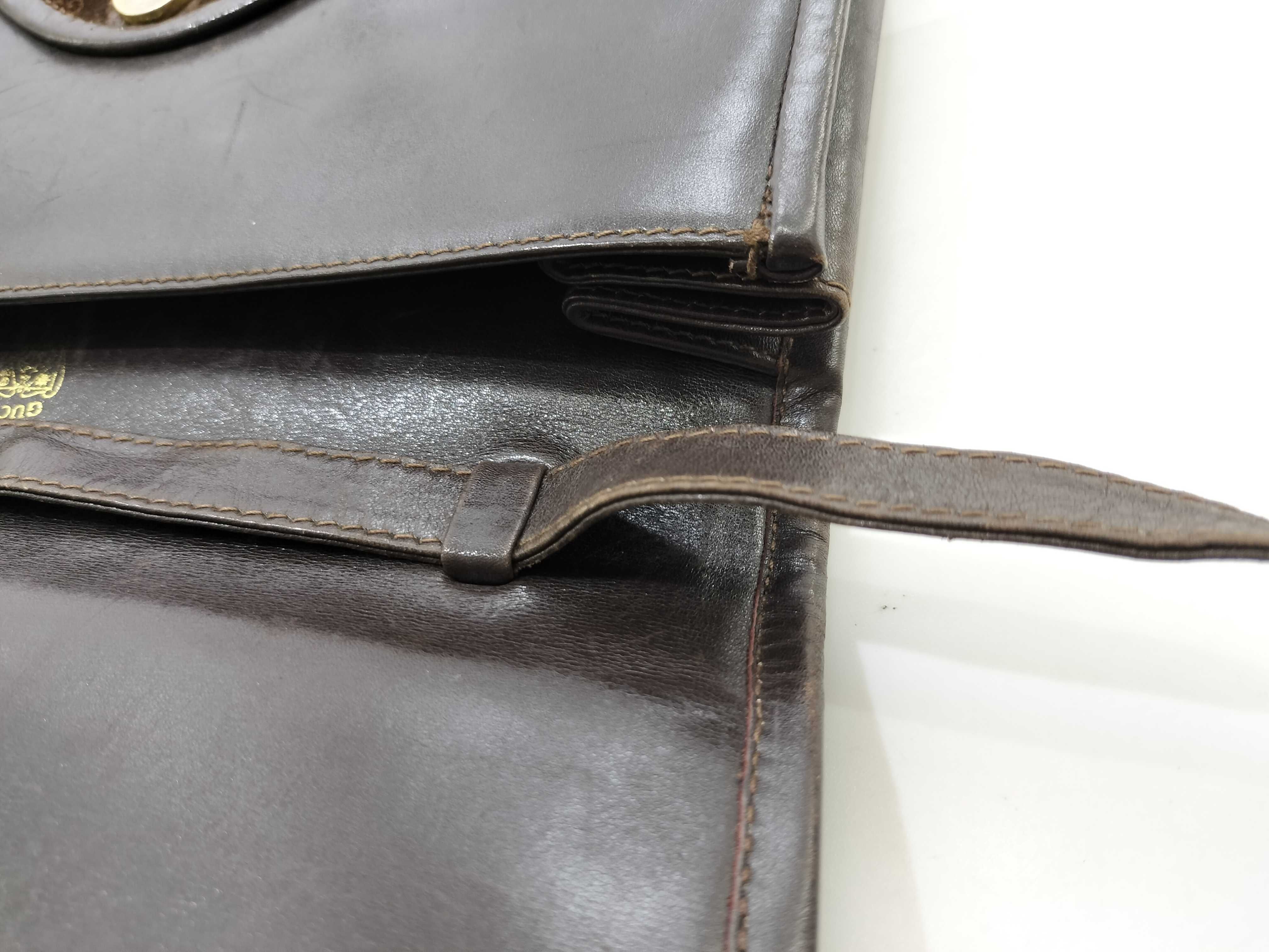 Old Gucci 2WAY Shoulder Bag GG Clutch Bag — view 8