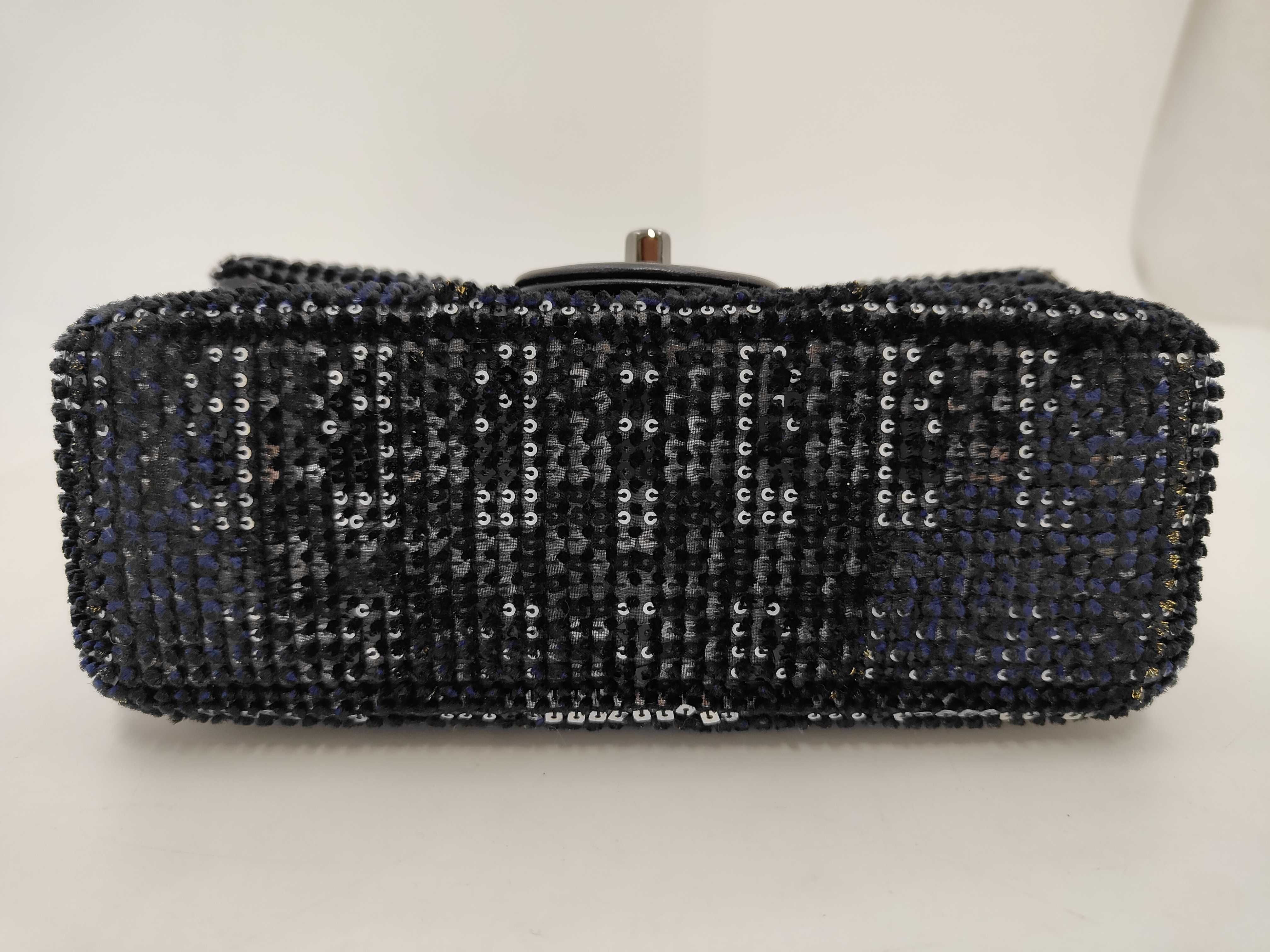 Mini Matelassé Studded Chain Shoulder Bag, Serial Number 30s, with Card and Seal. — view 6