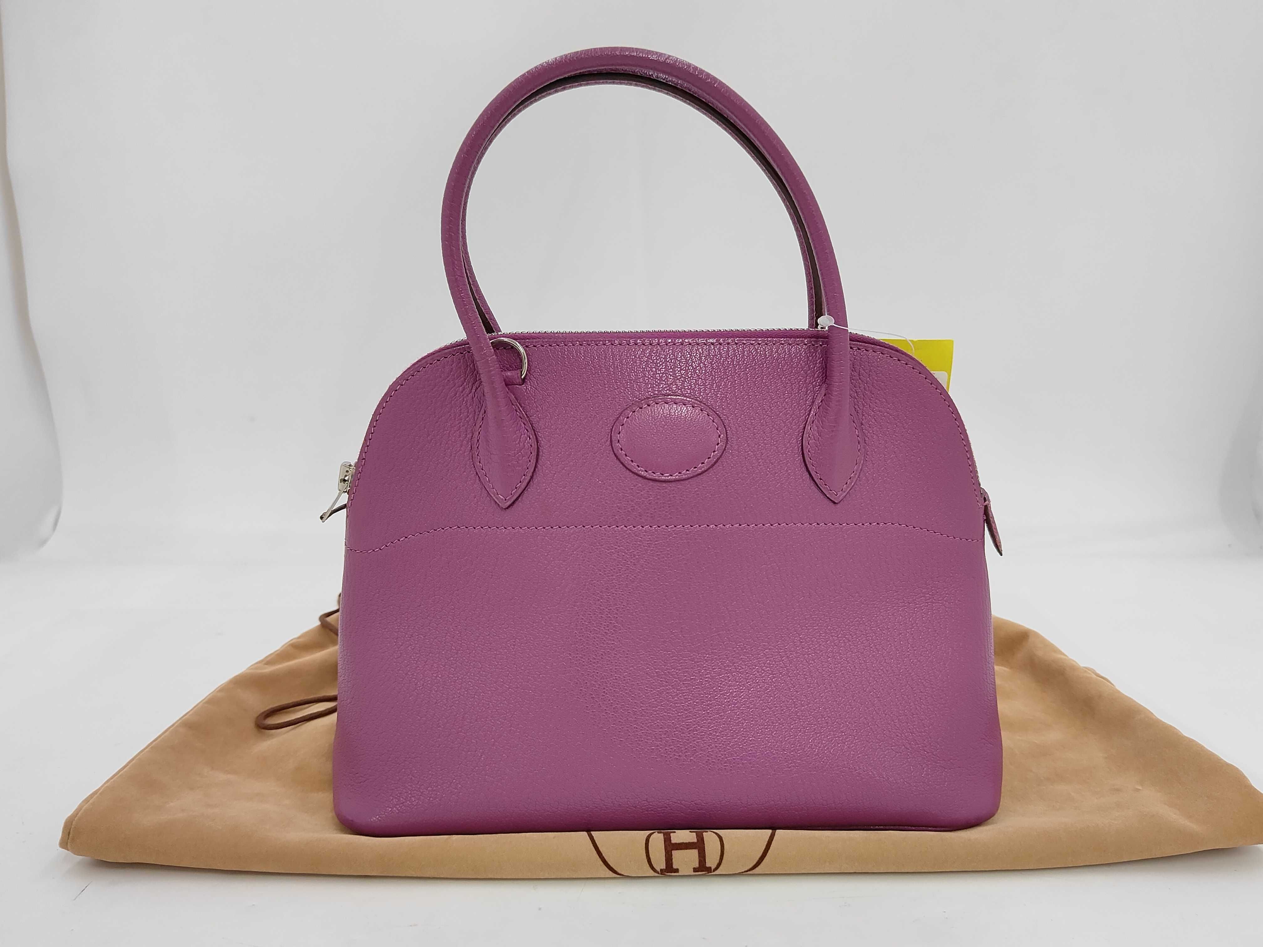 Bolide 25 Anemone Epsom Leather (No Strap) Handbag