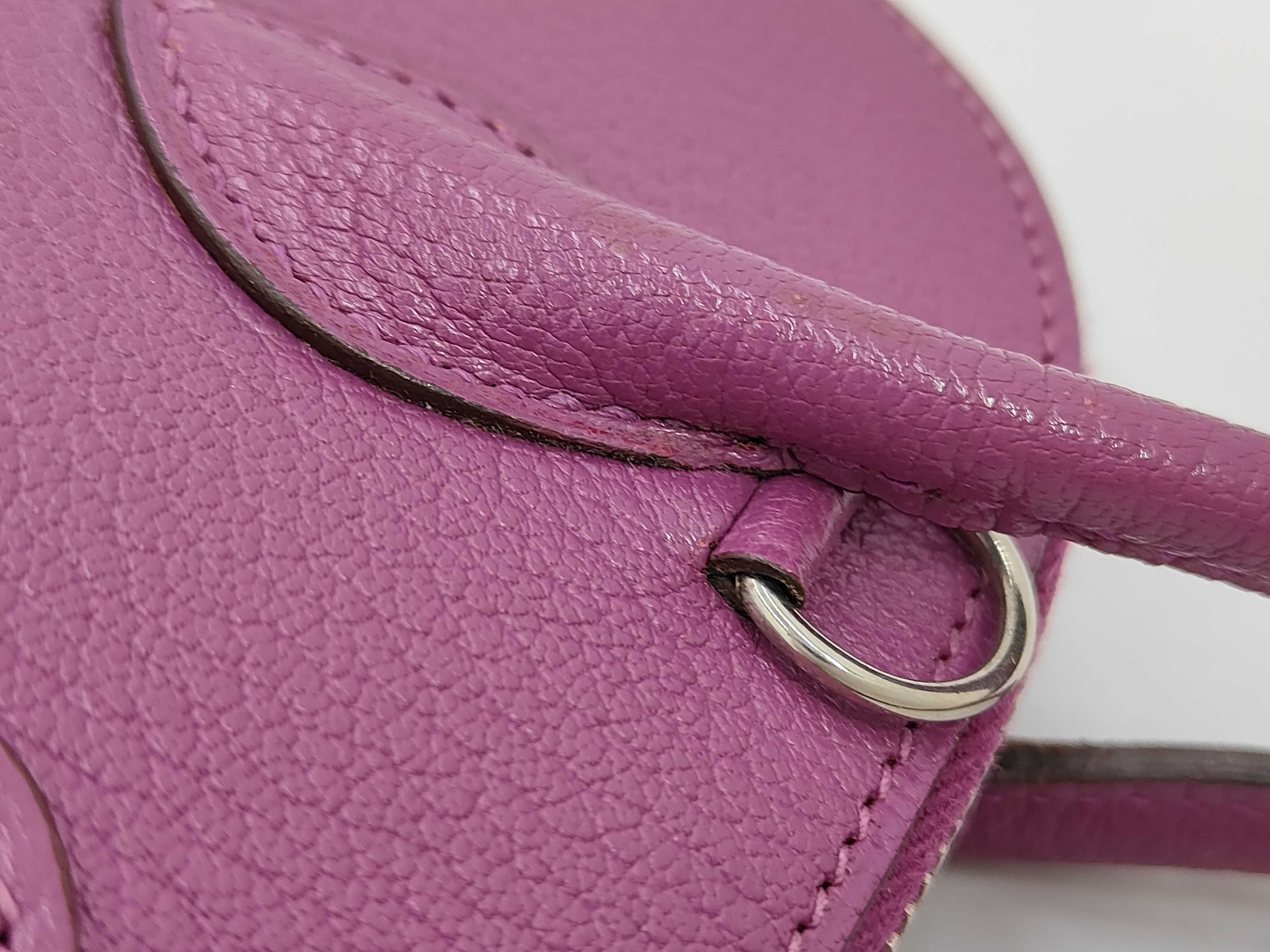 Bolide 25 Anemone Epsom Leather (No Strap) Handbag — view 5