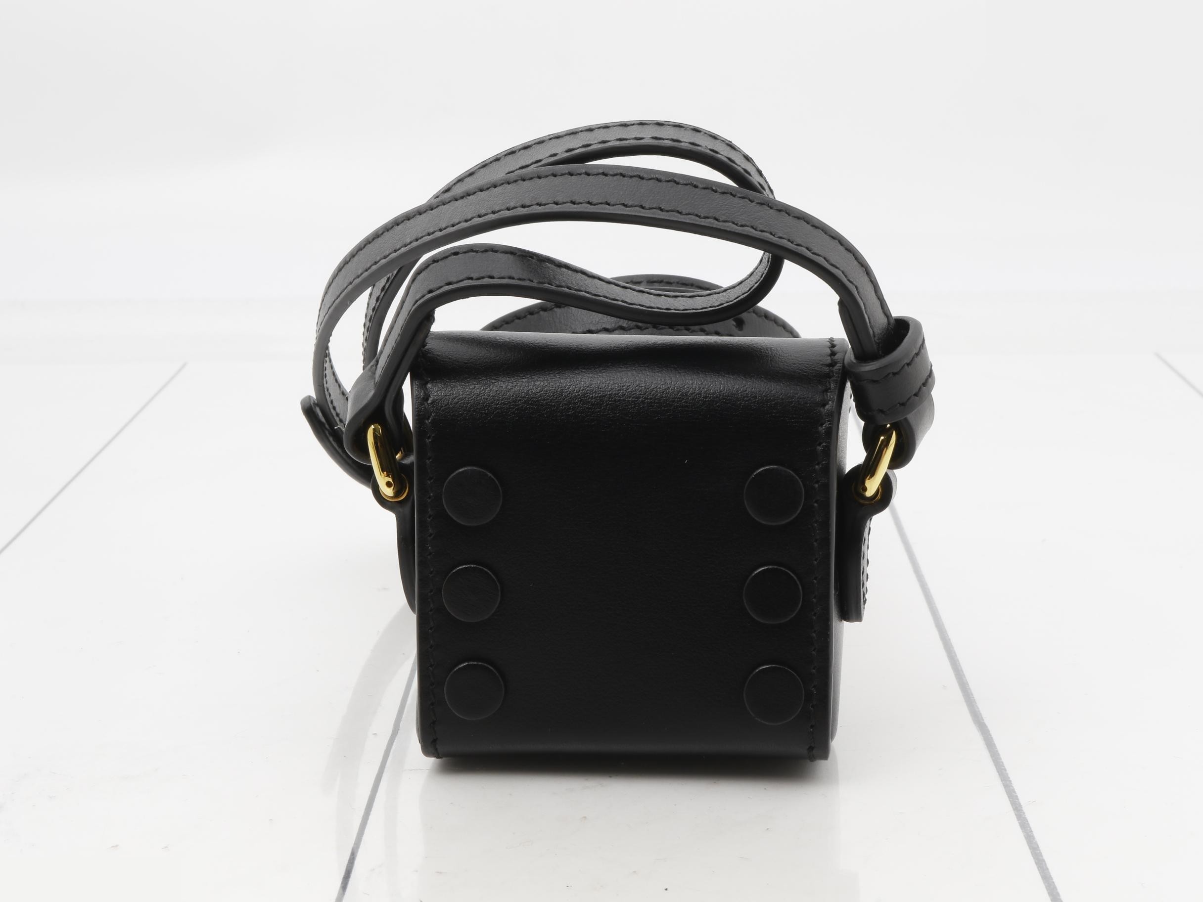Horsebit 1955 AirPods Pro Case, Leather, Black — view 2