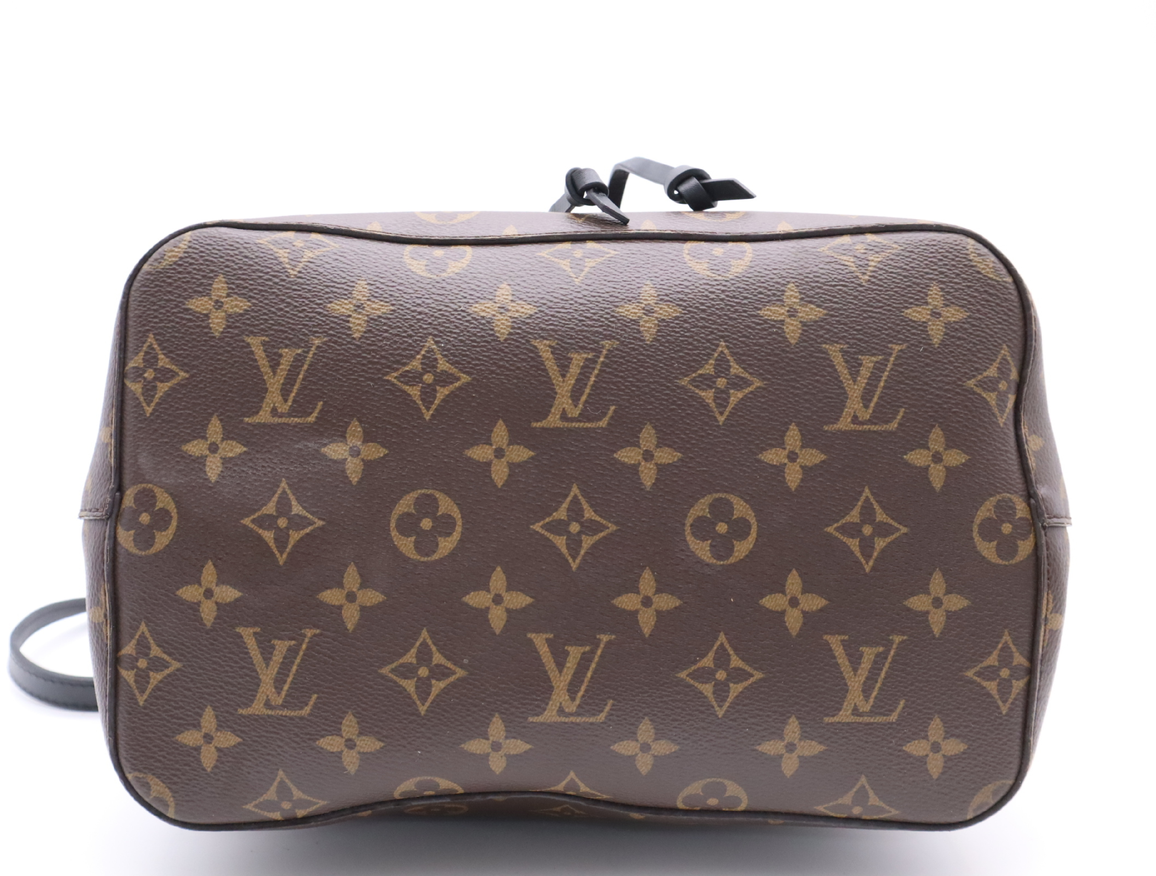 M44020 Monogram Neo Noe Noir Shoulder Bag with Shoulder Strap — view 4