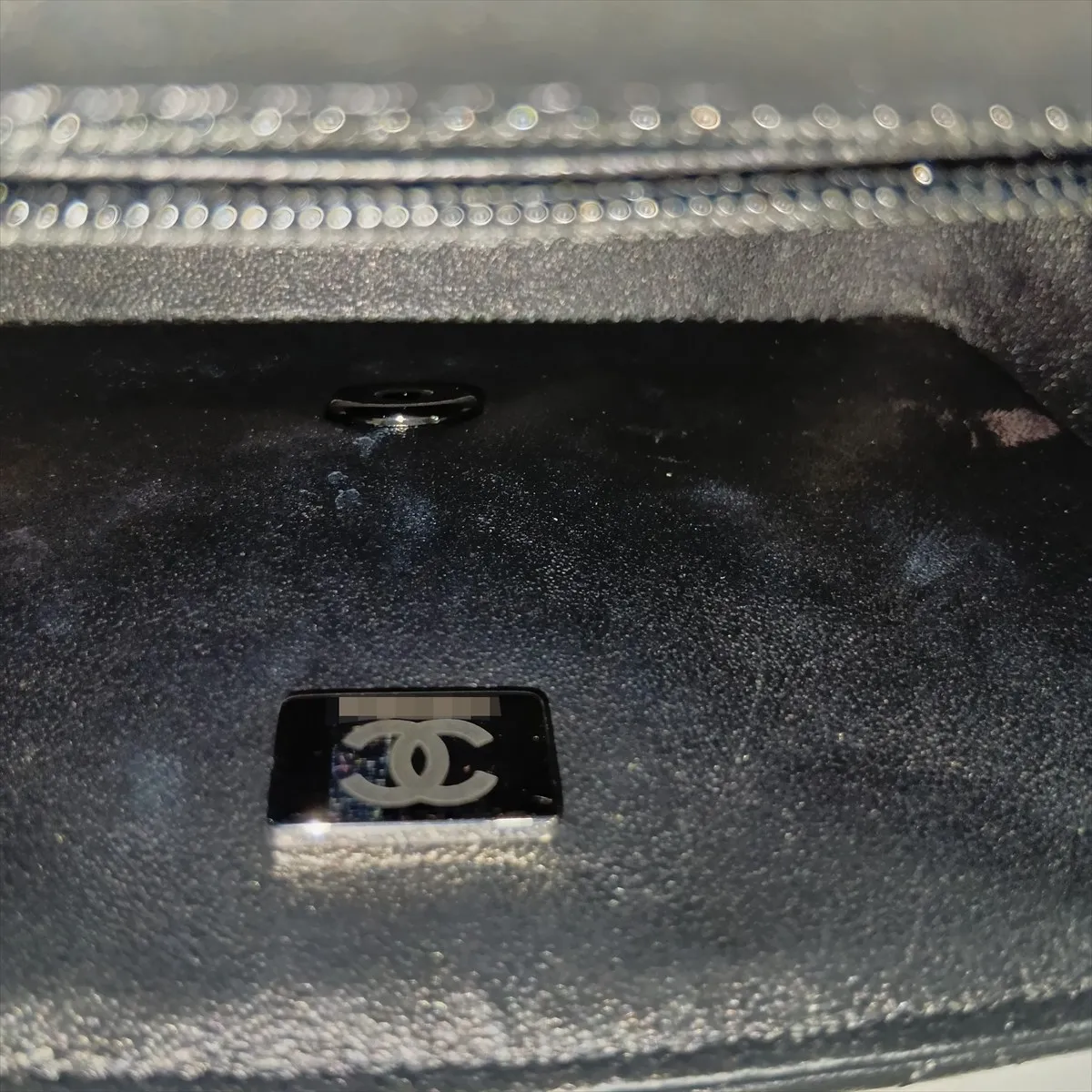 [Individually packaged] Chanel Mini Matelassé 17 Lambskin Single Flap Single Chain Bag, Black with Black Hardware, P4UPC3X9, Random Plate, A35200 — view 13