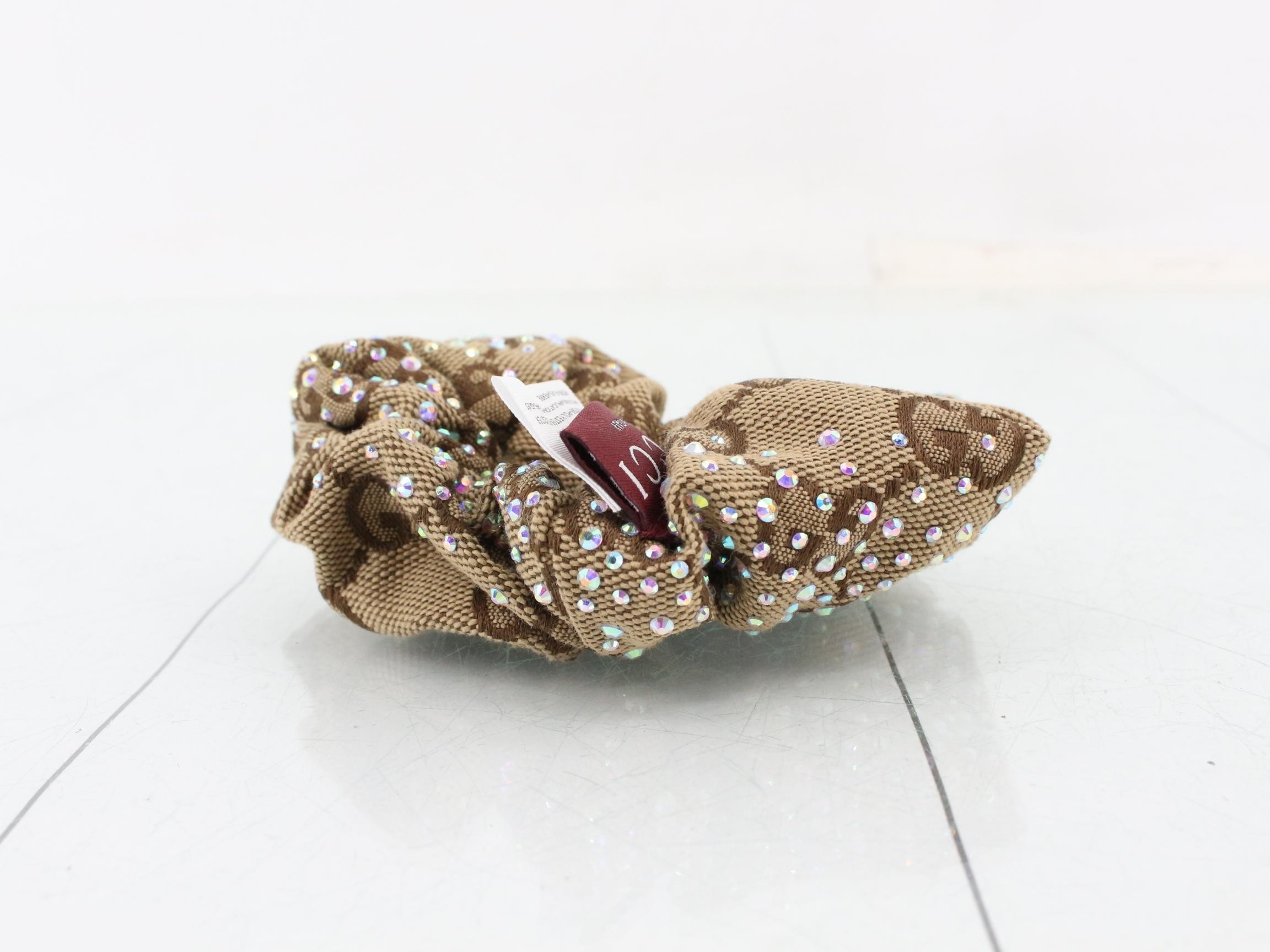 GG Canvas Scrunchie — view 3