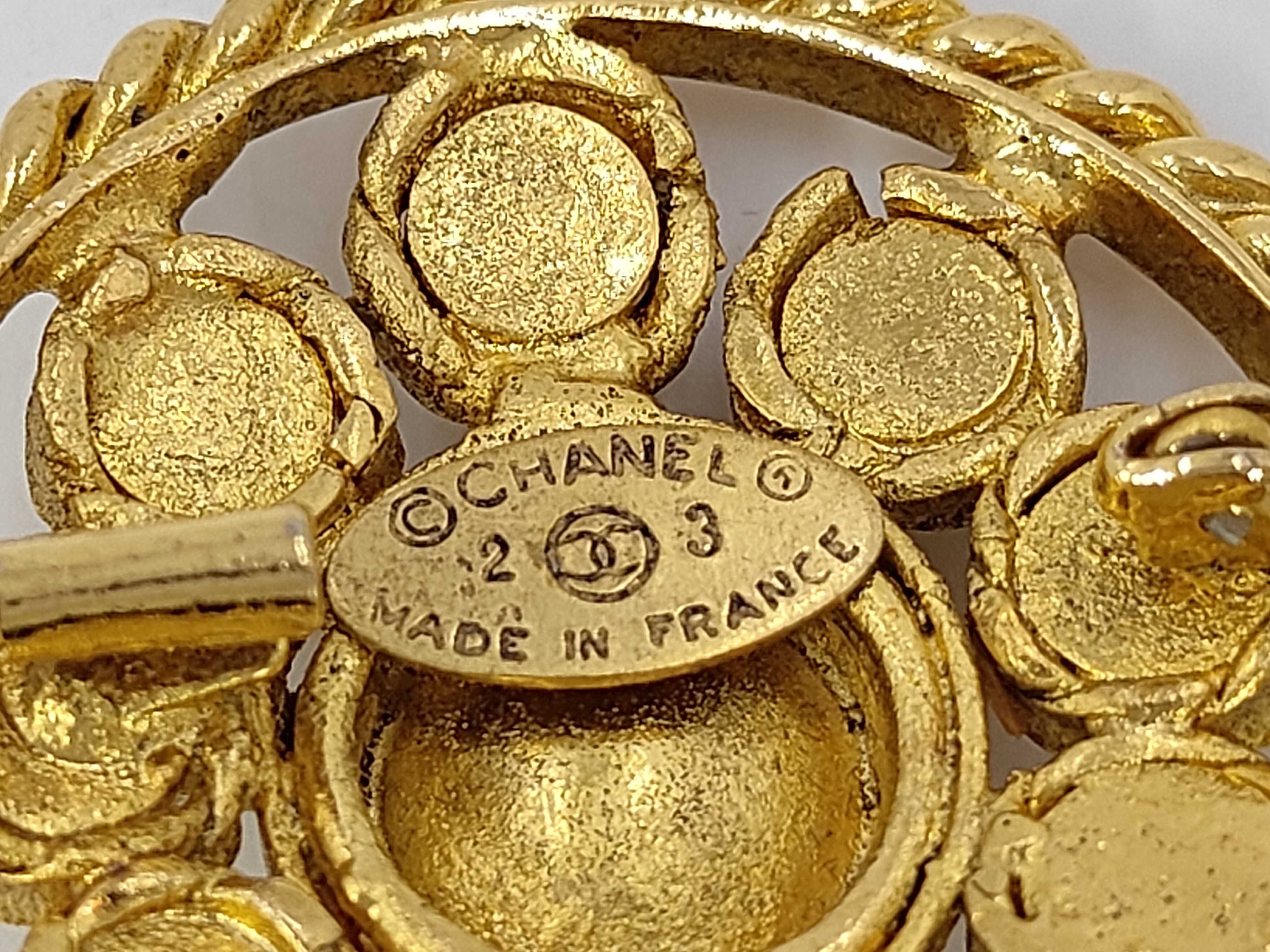 Gripoix Rhinestone Brooch — view 4