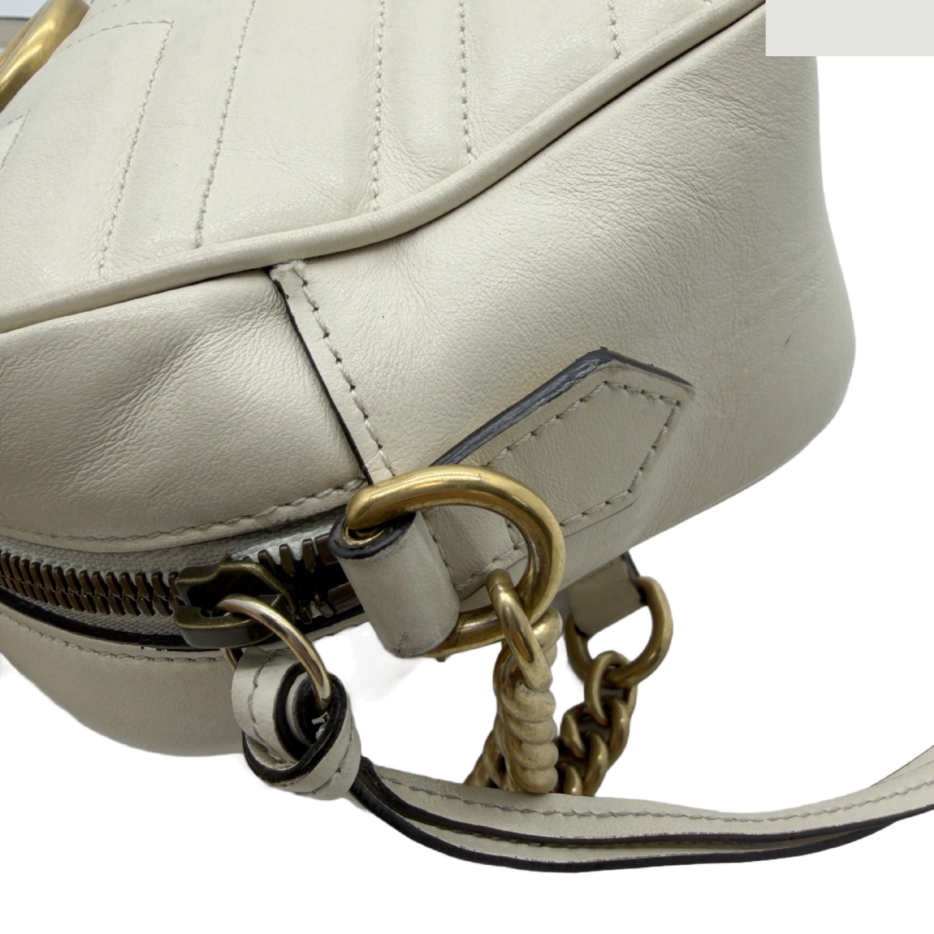 GG Marmont Leather Chain Bag — view 4