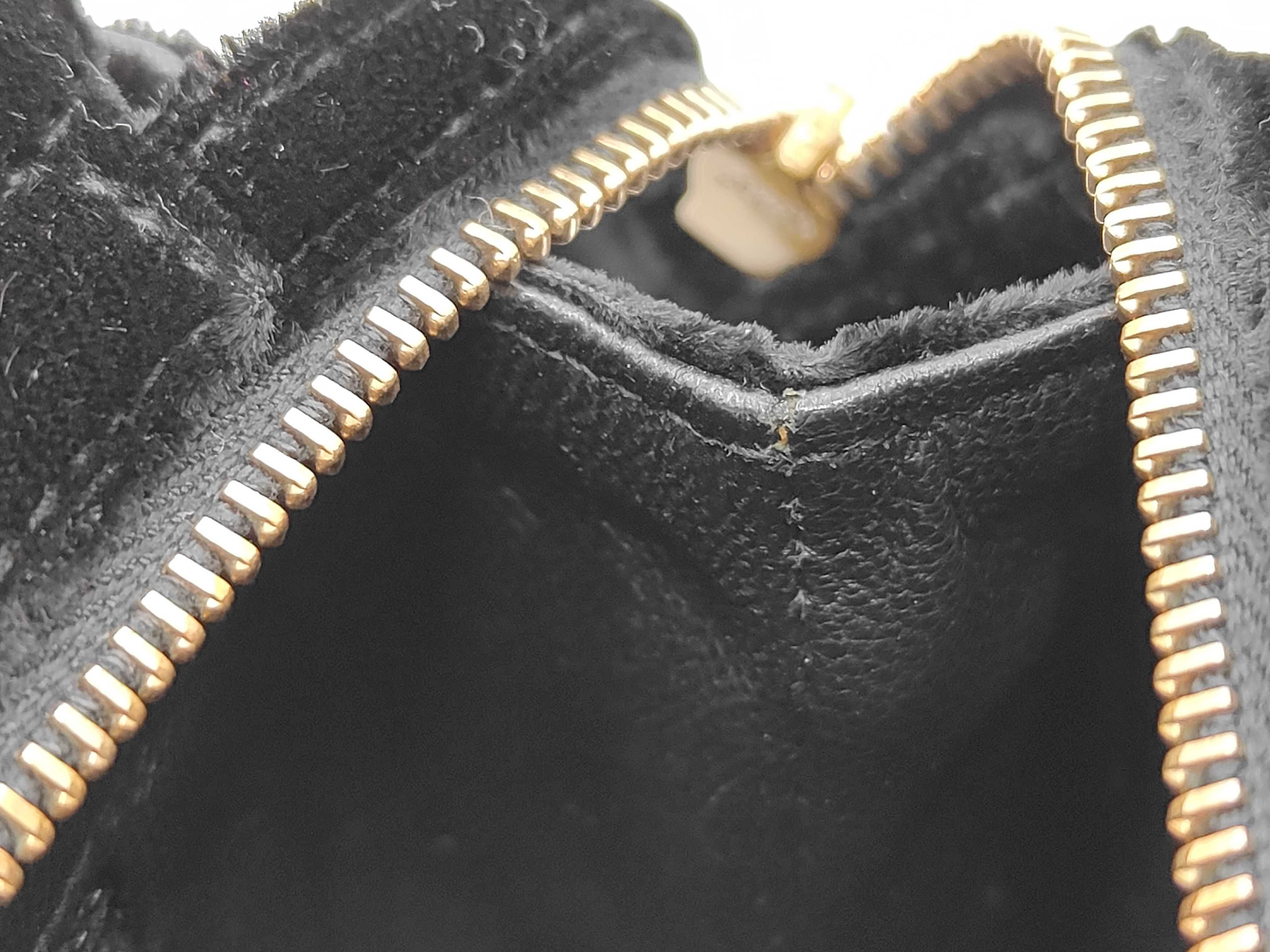 Velour Handbag with Turnlock Motif — view 11