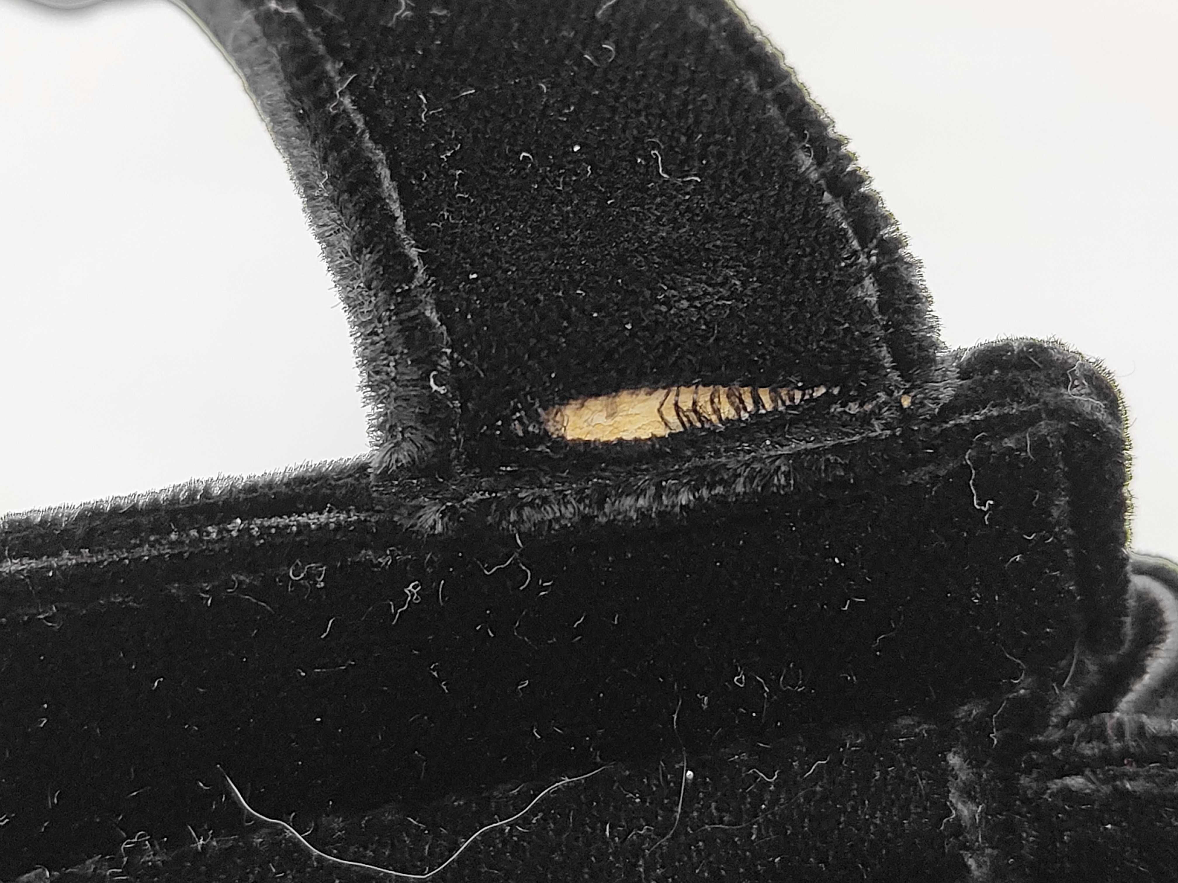 Velour Handbag with Turnlock Motif — view 9