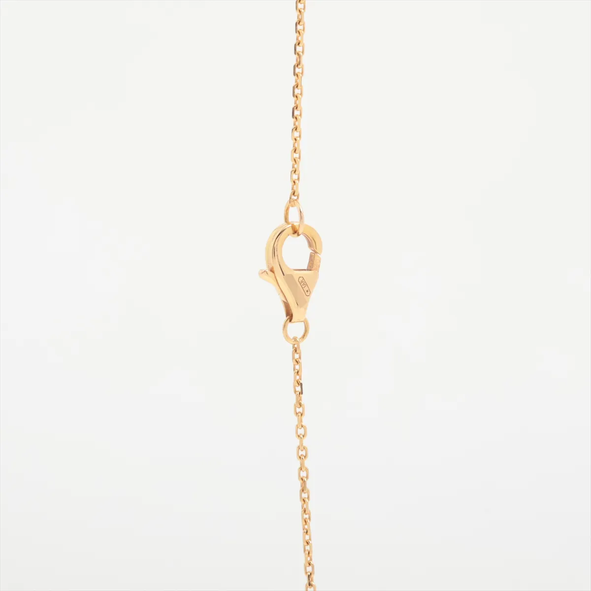 Baby Trinity 1P Diamond Necklace 750 (Yellow Gold x Pink Gold x White Gold) 3.0g UI4426 — view 3