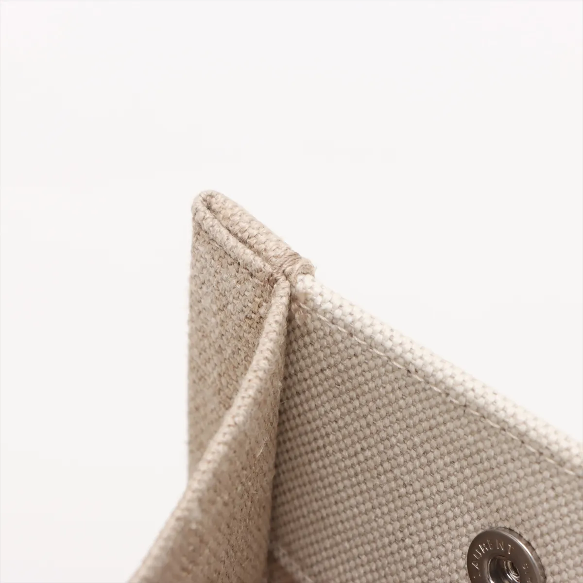 Rive Gauche Canvas x Leather Tote Bag Beige x Black 509415 — view 11