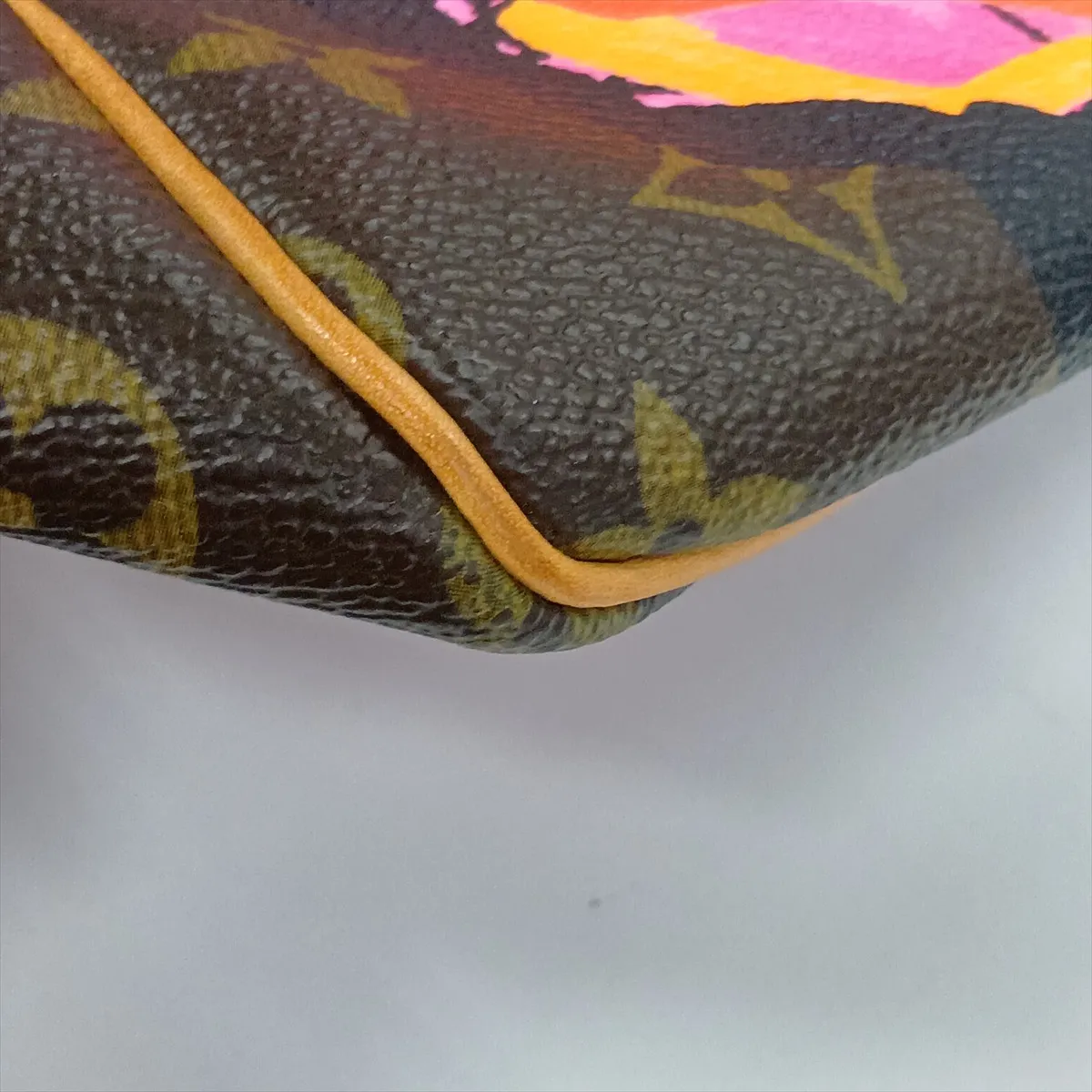 Monogram Rose Keepall 50 M48605 MB4058 Brown — view 13