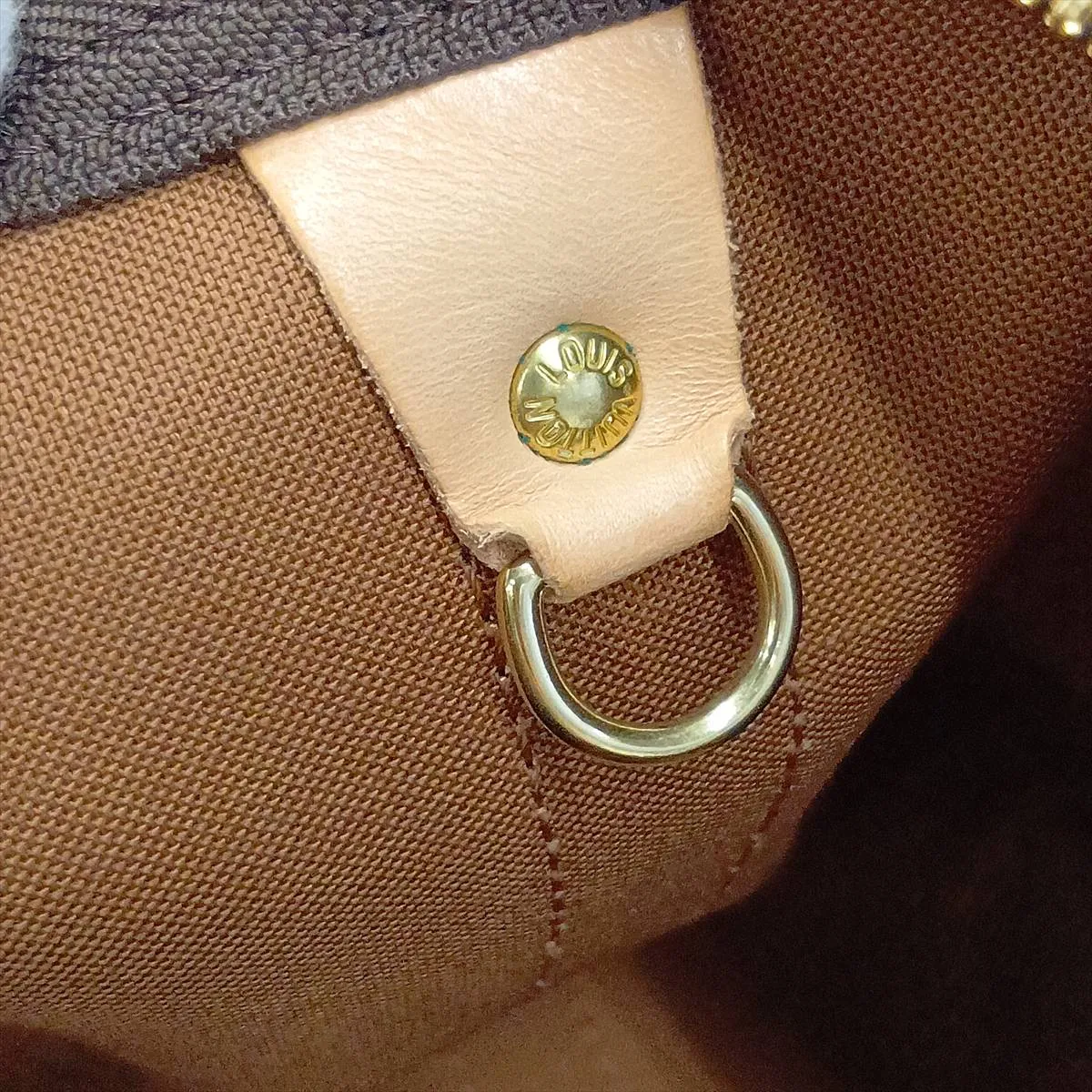 Monogram Rose Keepall 50 M48605 MB4058 Brown — view 14
