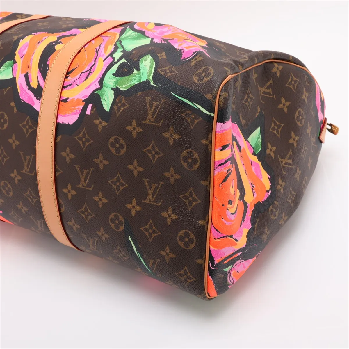 Monogram Rose Keepall 50 M48605 MB4058 Brown — view 3