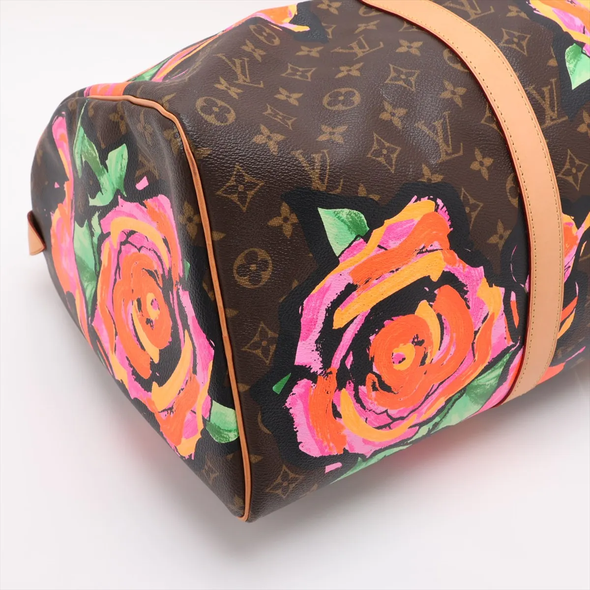 Monogram Rose Keepall 50 M48605 MB4058 Brown — view 4