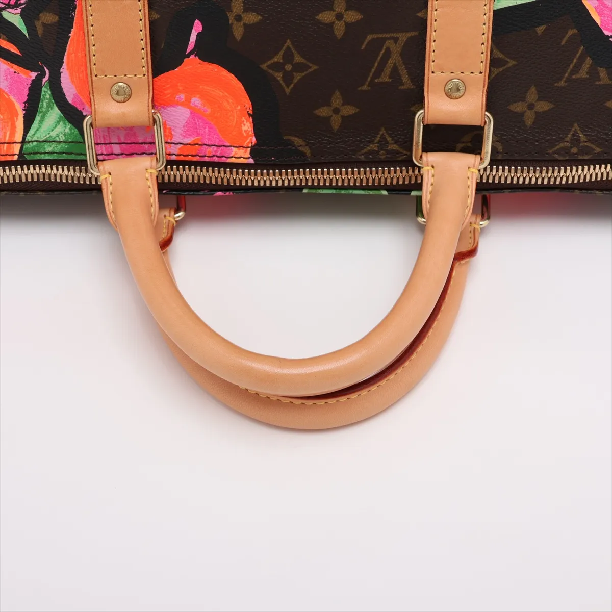 Monogram Rose Keepall 50 M48605 MB4058 Brown — view 5