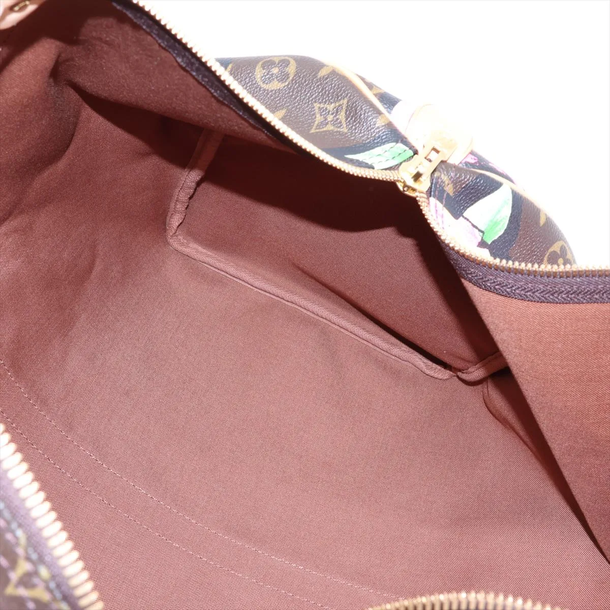 Monogram Rose Keepall 50 M48605 MB4058 Brown — view 7