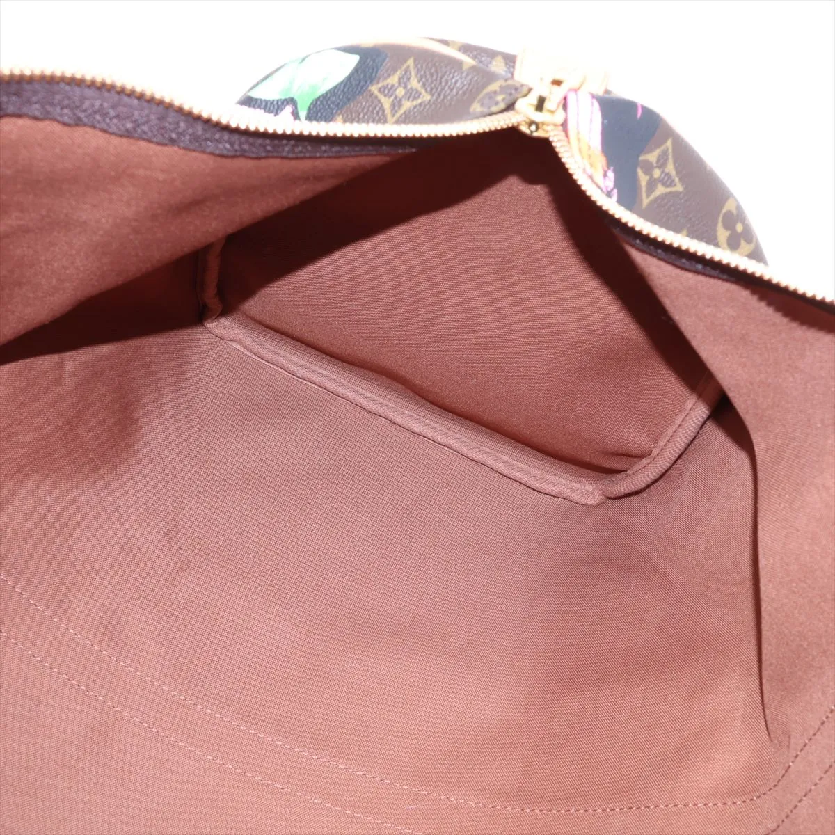 Monogram Rose Keepall 50 M48605 MB4058 Brown — view 8