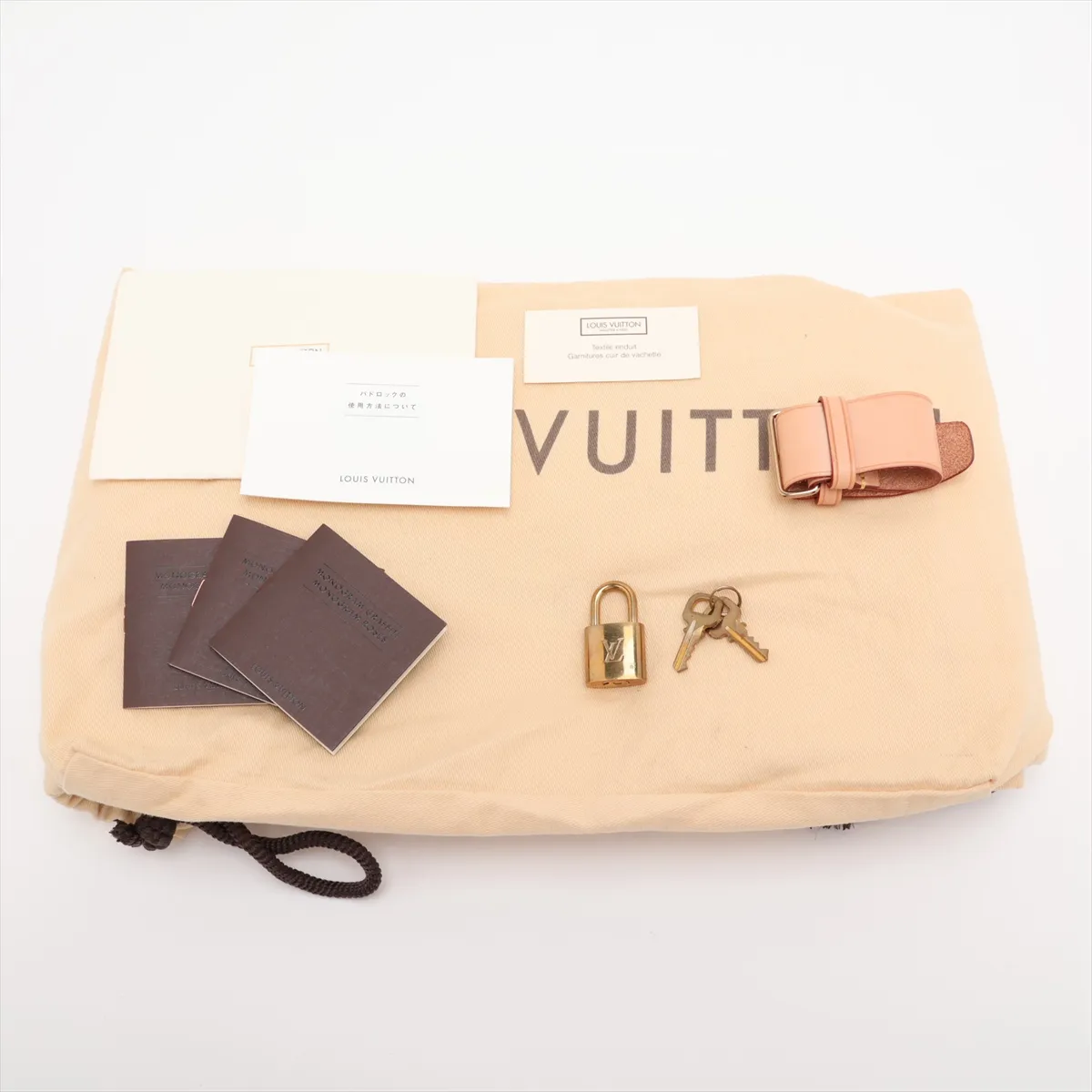 Monogram Rose Keepall 50 M48605 MB4058 Brown — view 10