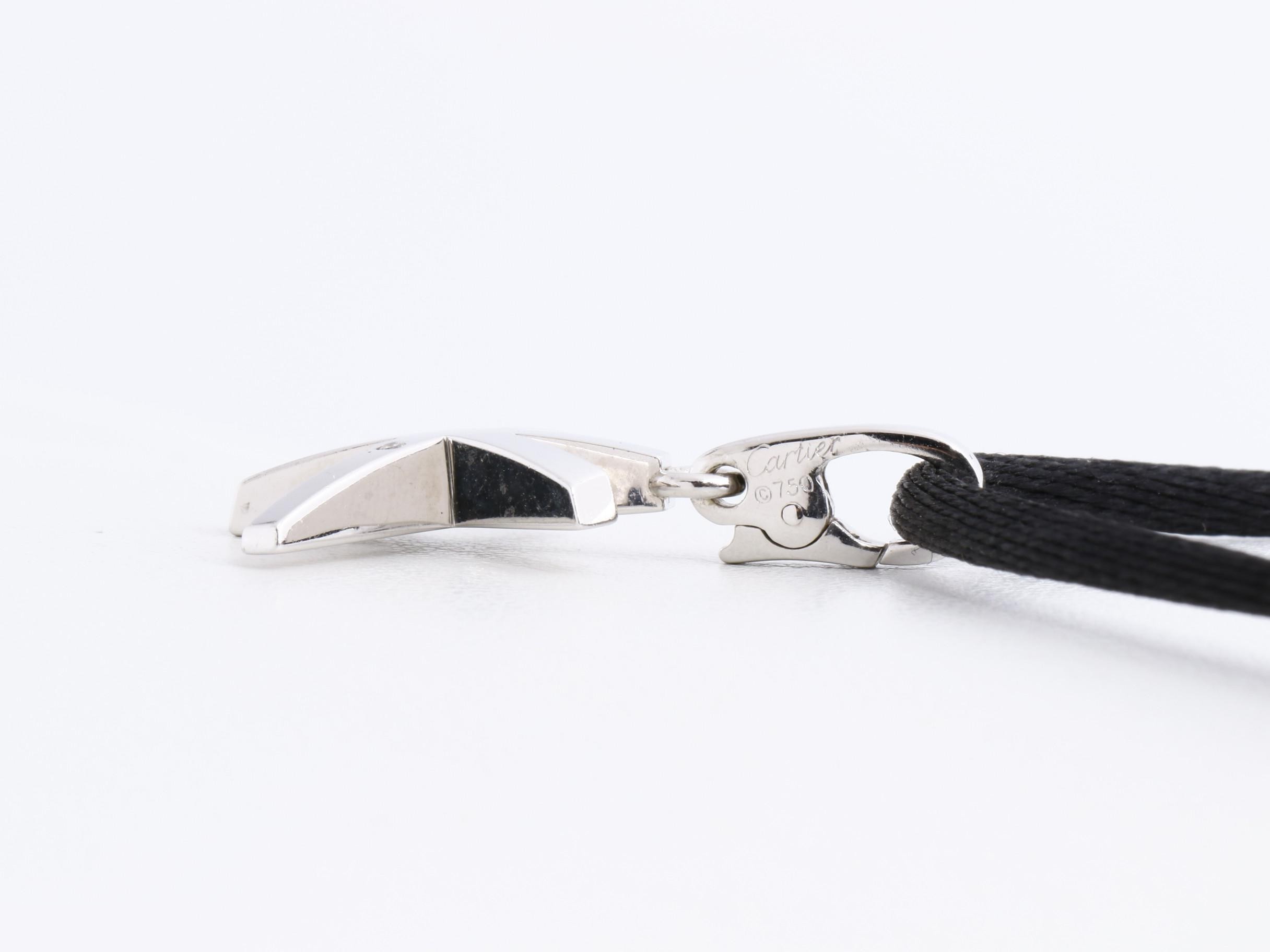 Other lines: Precious metals, necklaces, pendants, star shape, 750WG — view 4