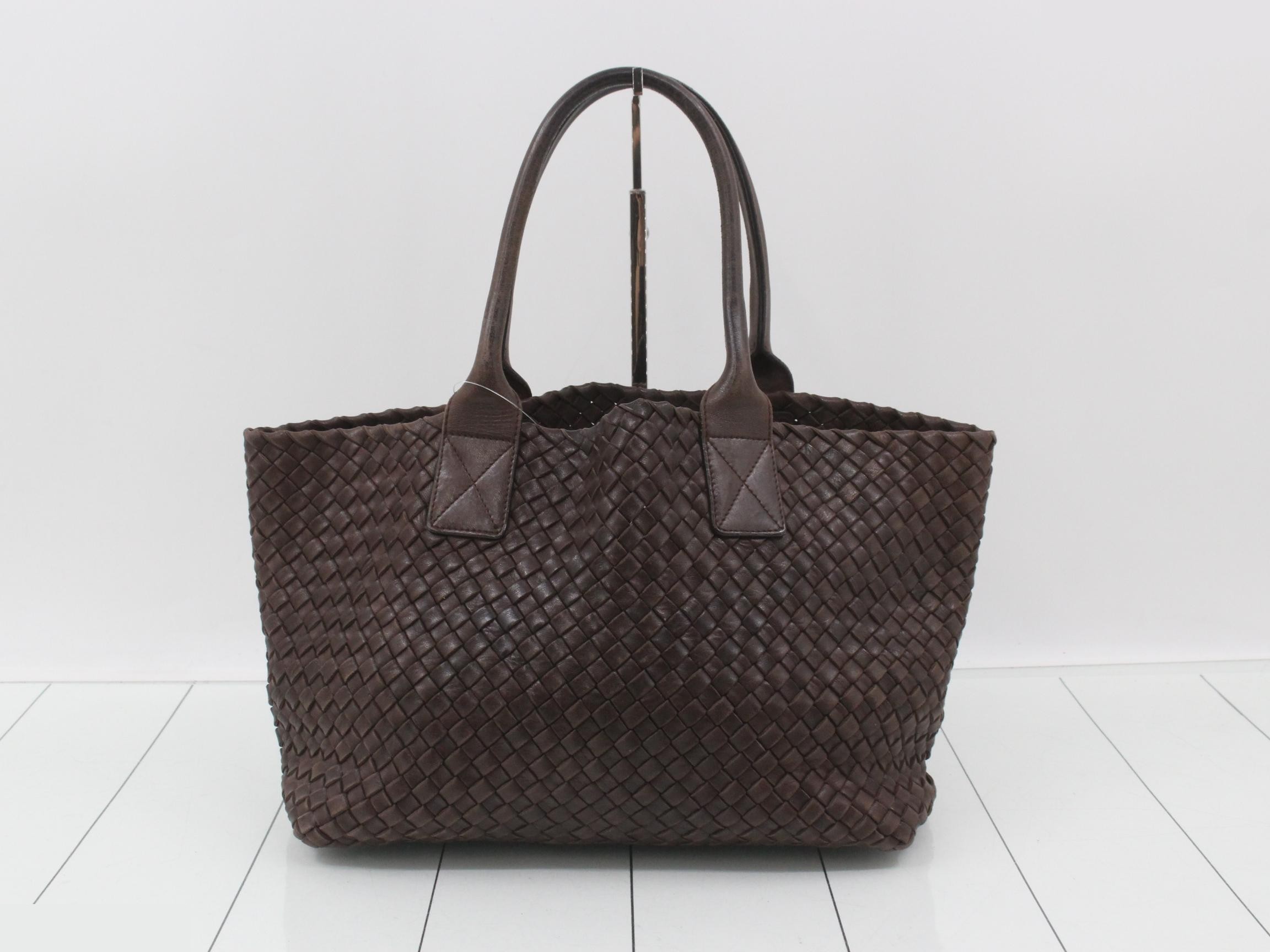 Intrecciato (bag) - Tote bag, Cabas, Brown
