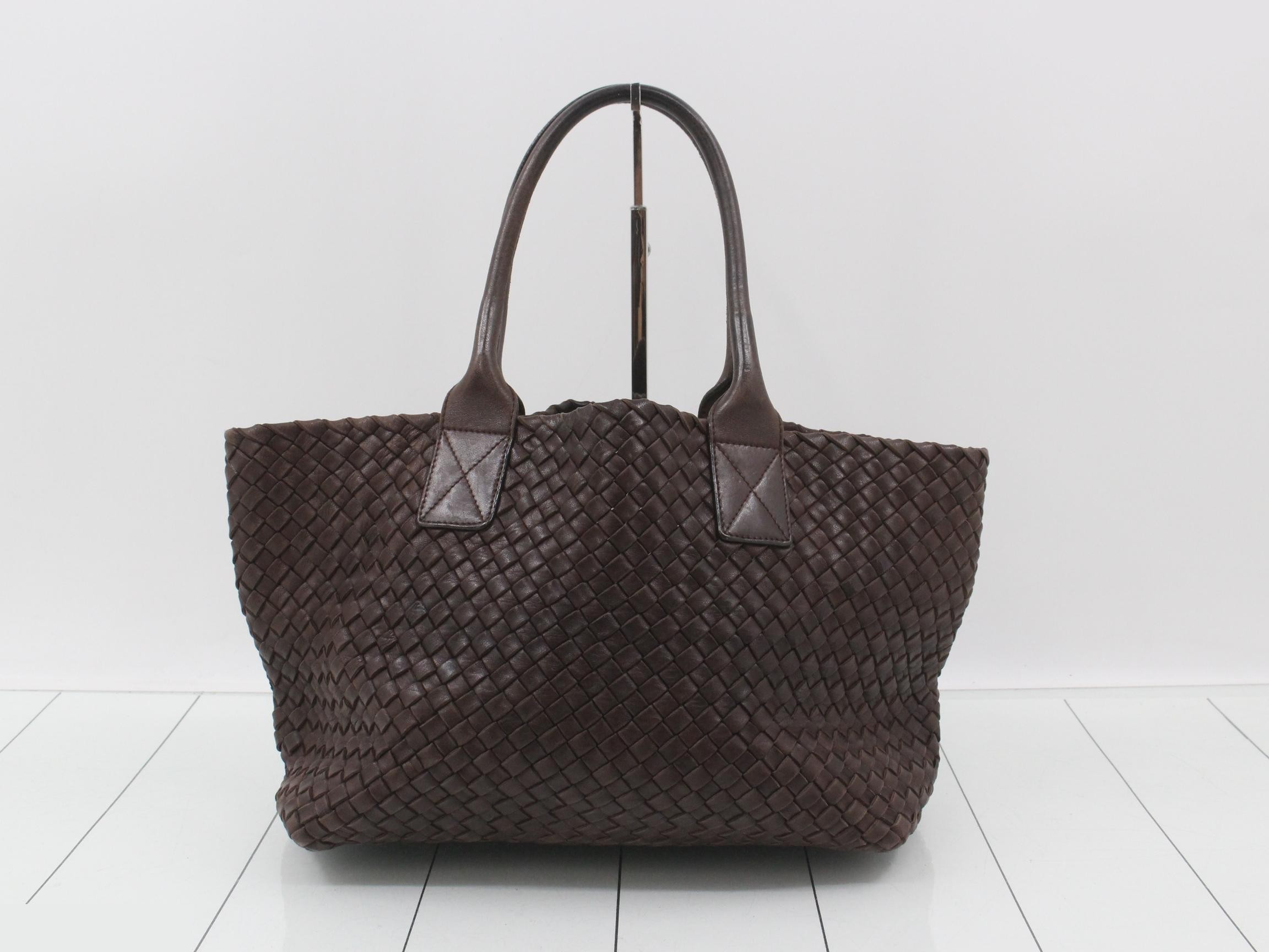 Intrecciato (bag) - Tote bag, Cabas, Brown — view 2
