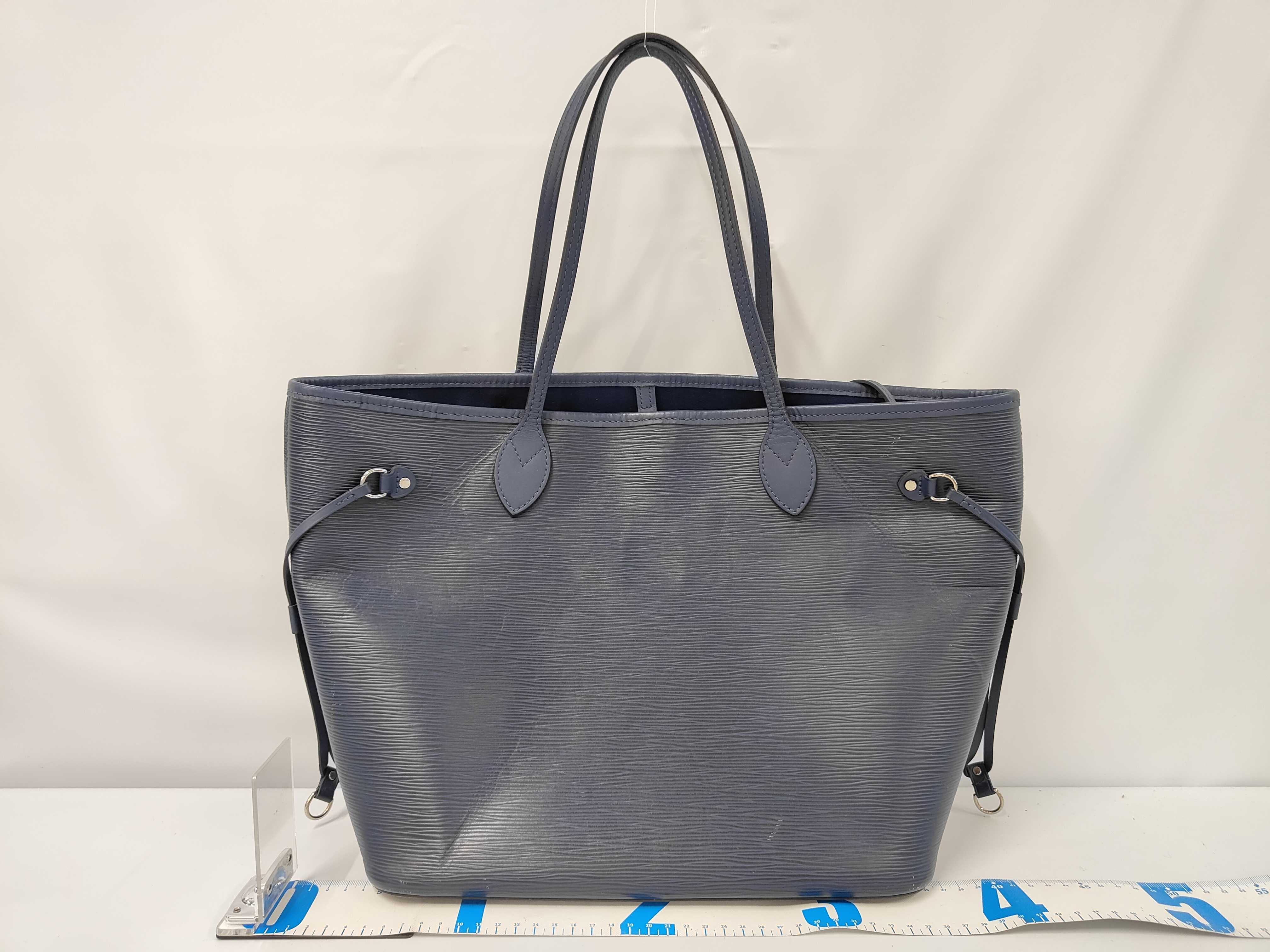 Epi Tote Bag Neverfull MM Indigo Blue M40885 Tote Bag — view 2