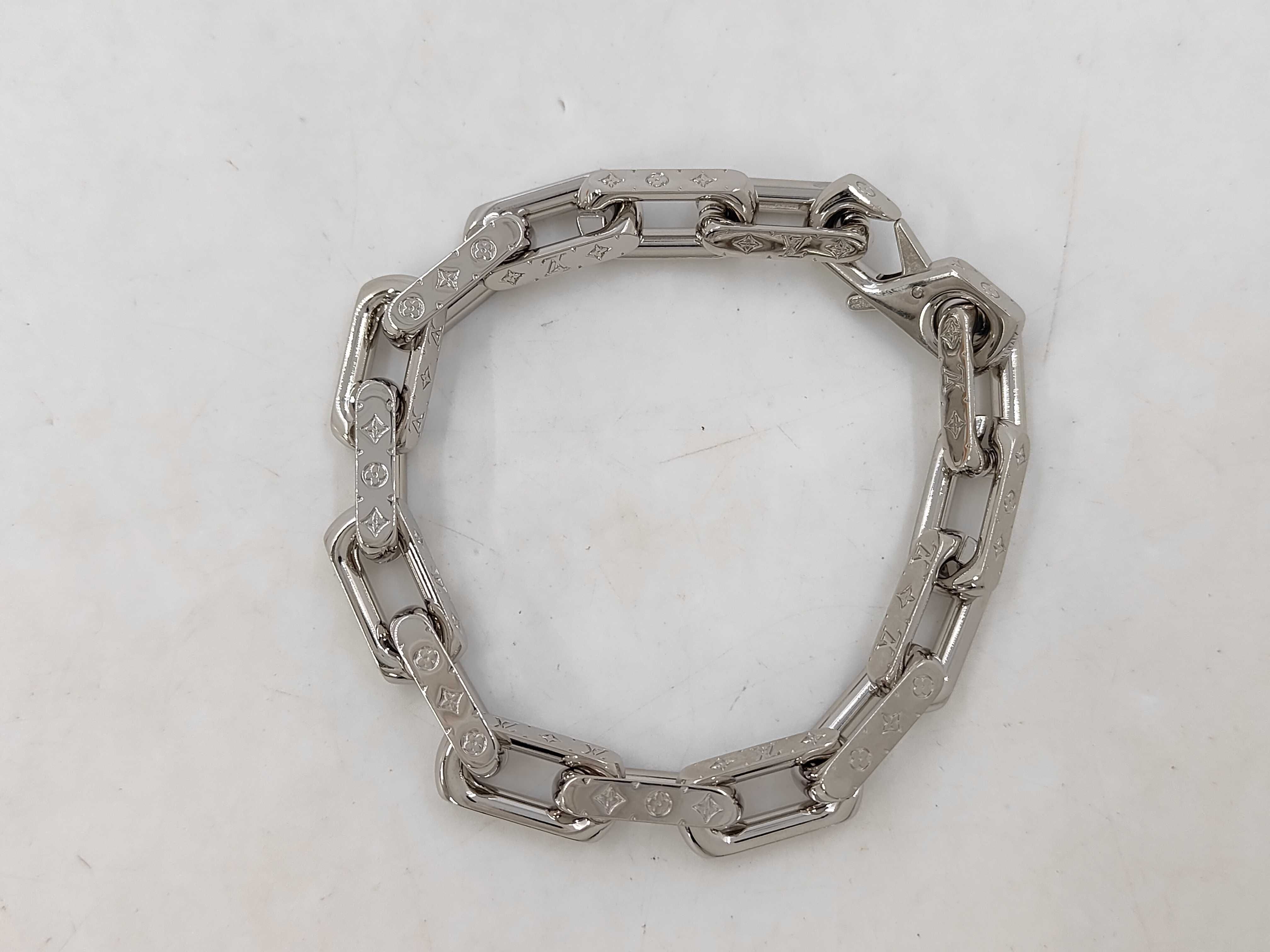 Bracelet Chain Monogram Metal Silver M00309 Bracelet/Bangle — view 2