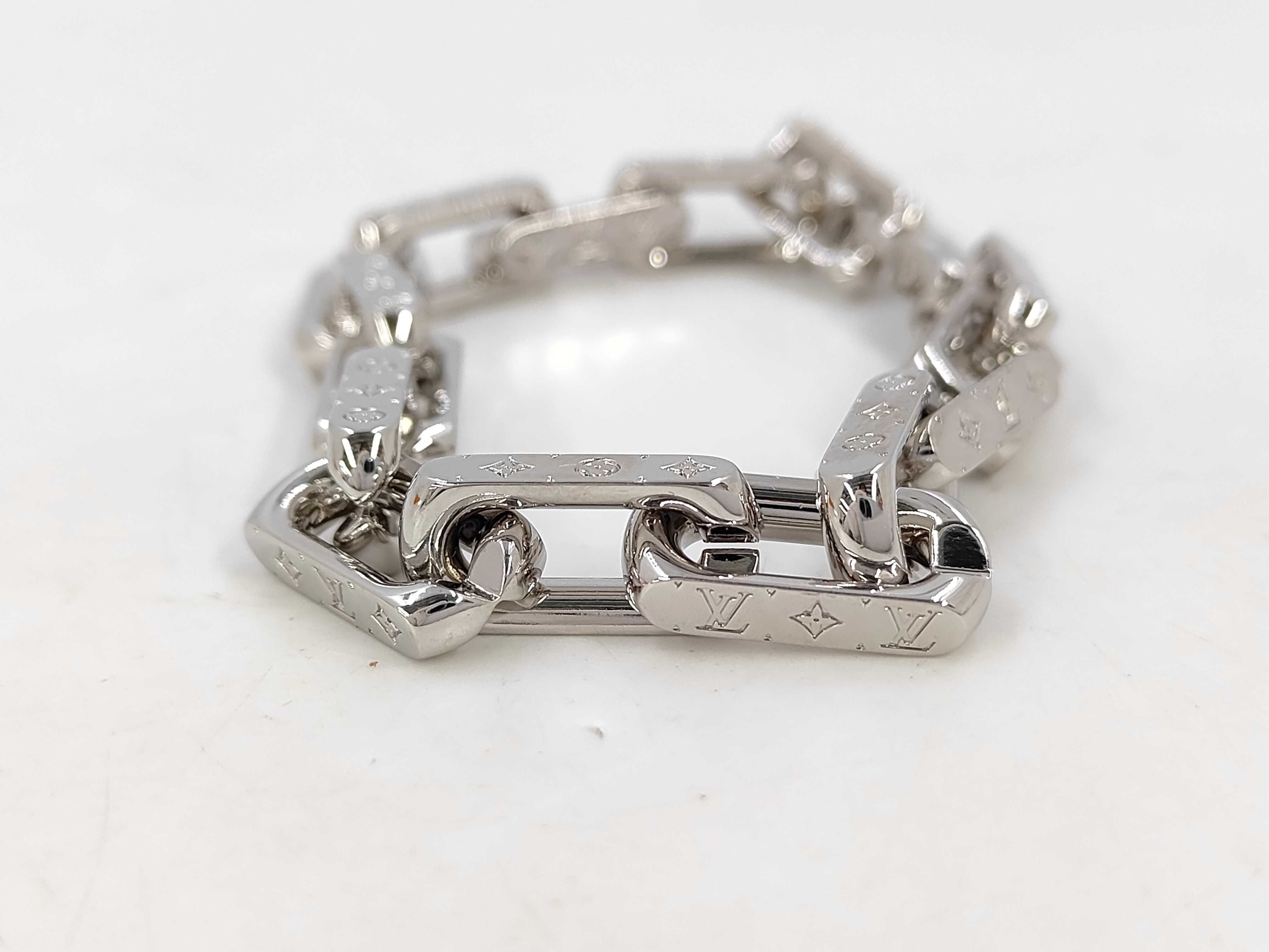 Bracelet Chain Monogram Metal Silver M00309 Bracelet/Bangle — view 5