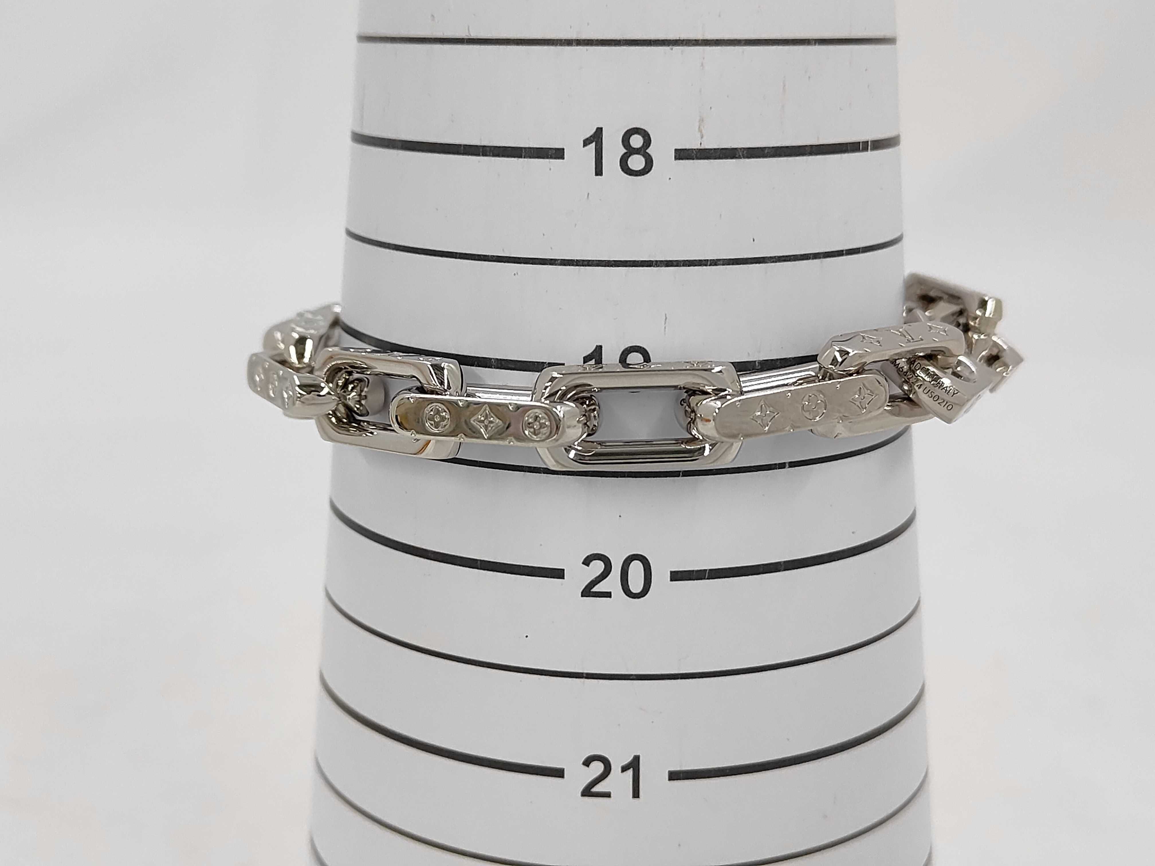 Bracelet Chain Monogram Metal Silver M00309 Bracelet/Bangle — view 6