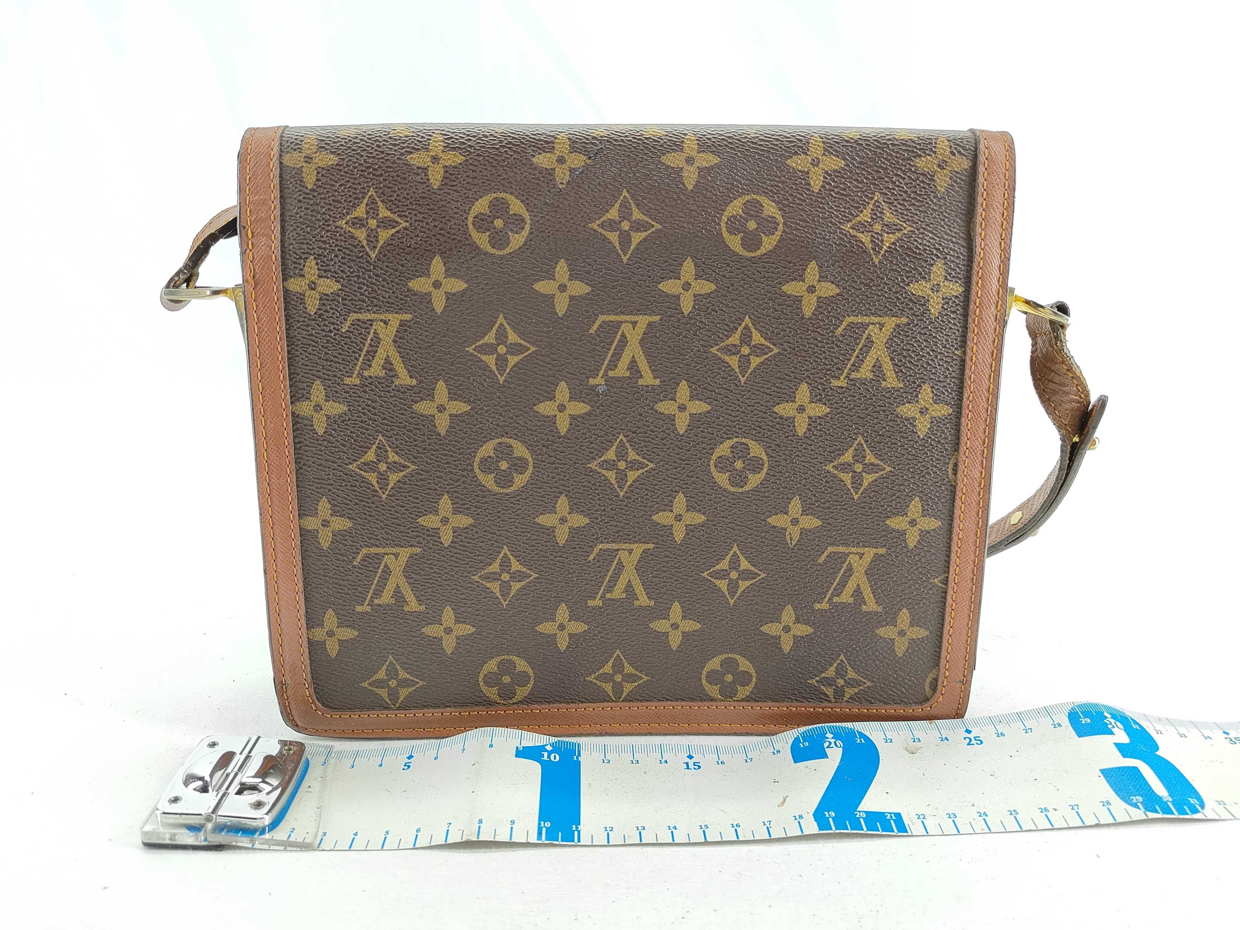 Monogram Louis Vuitton Raspail Shoulder Bag — view 2