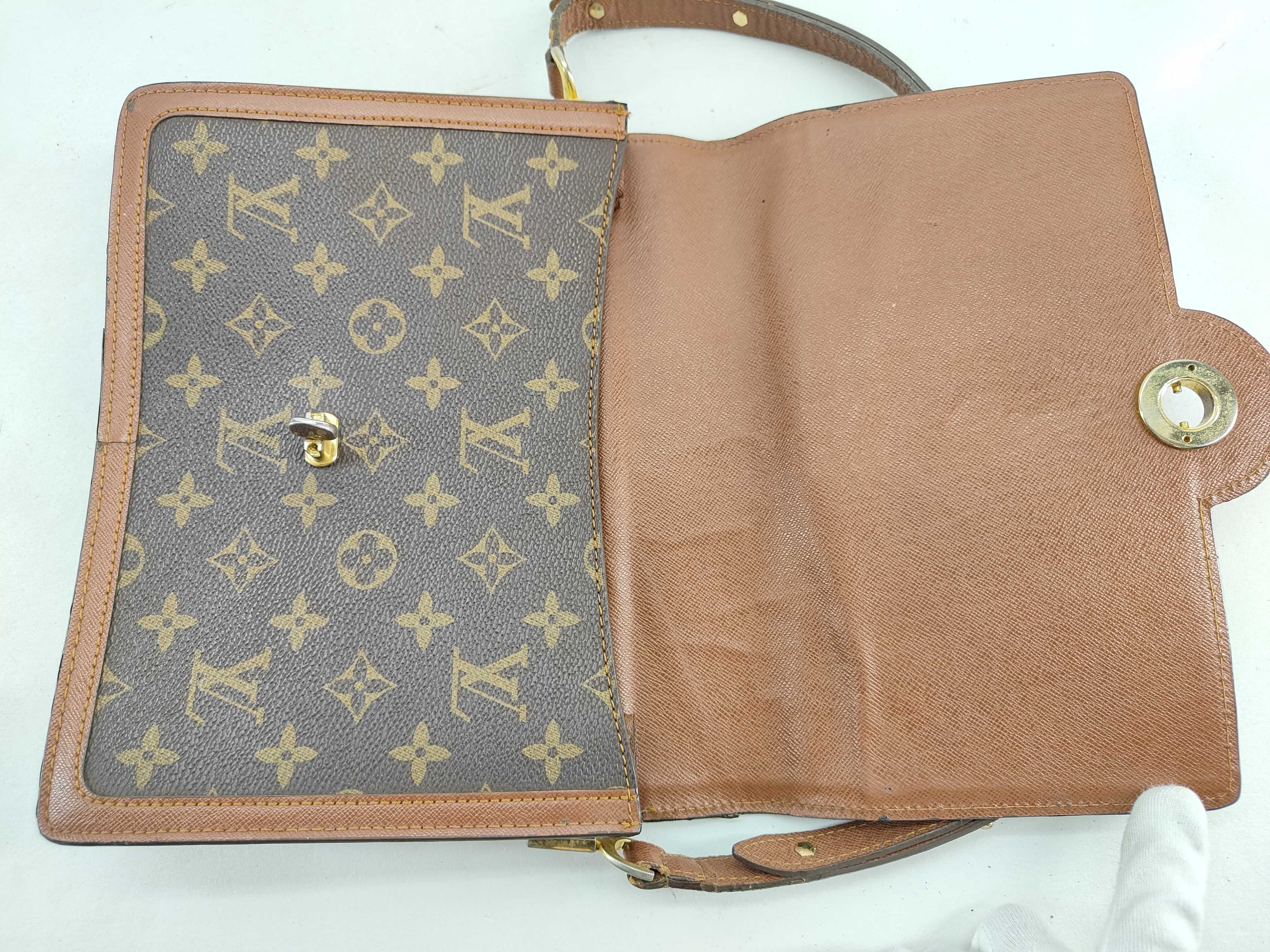 Monogram Louis Vuitton Raspail Shoulder Bag — view 8