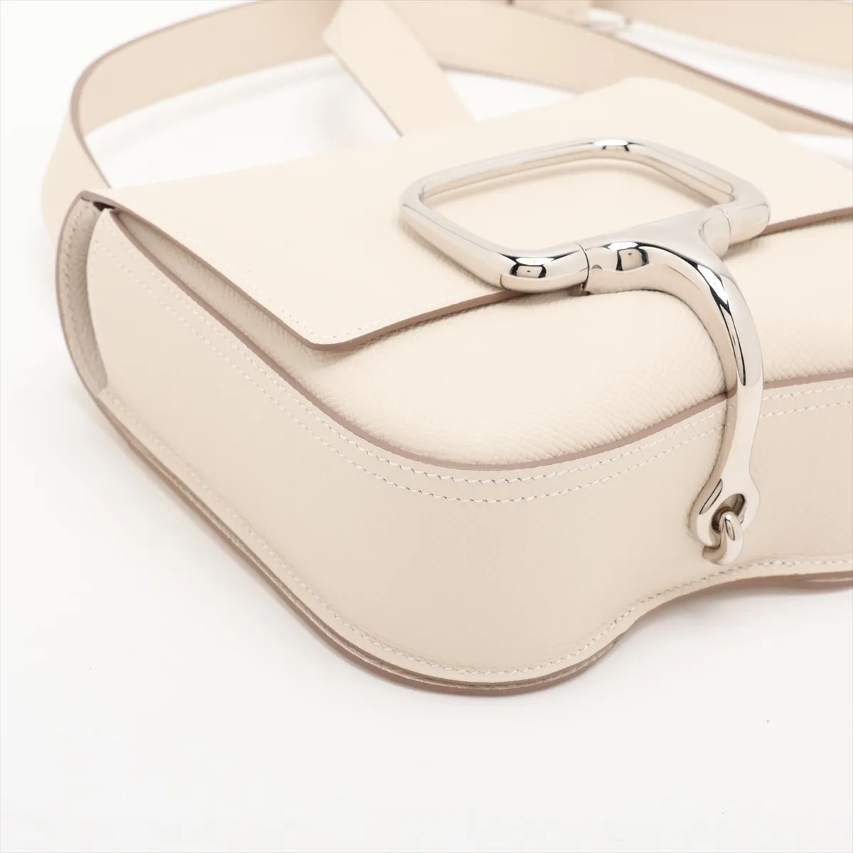 Hermès Della Cavalleria, Veau Epsom leather, Craie, silver hardware, G: 2026 — view 4