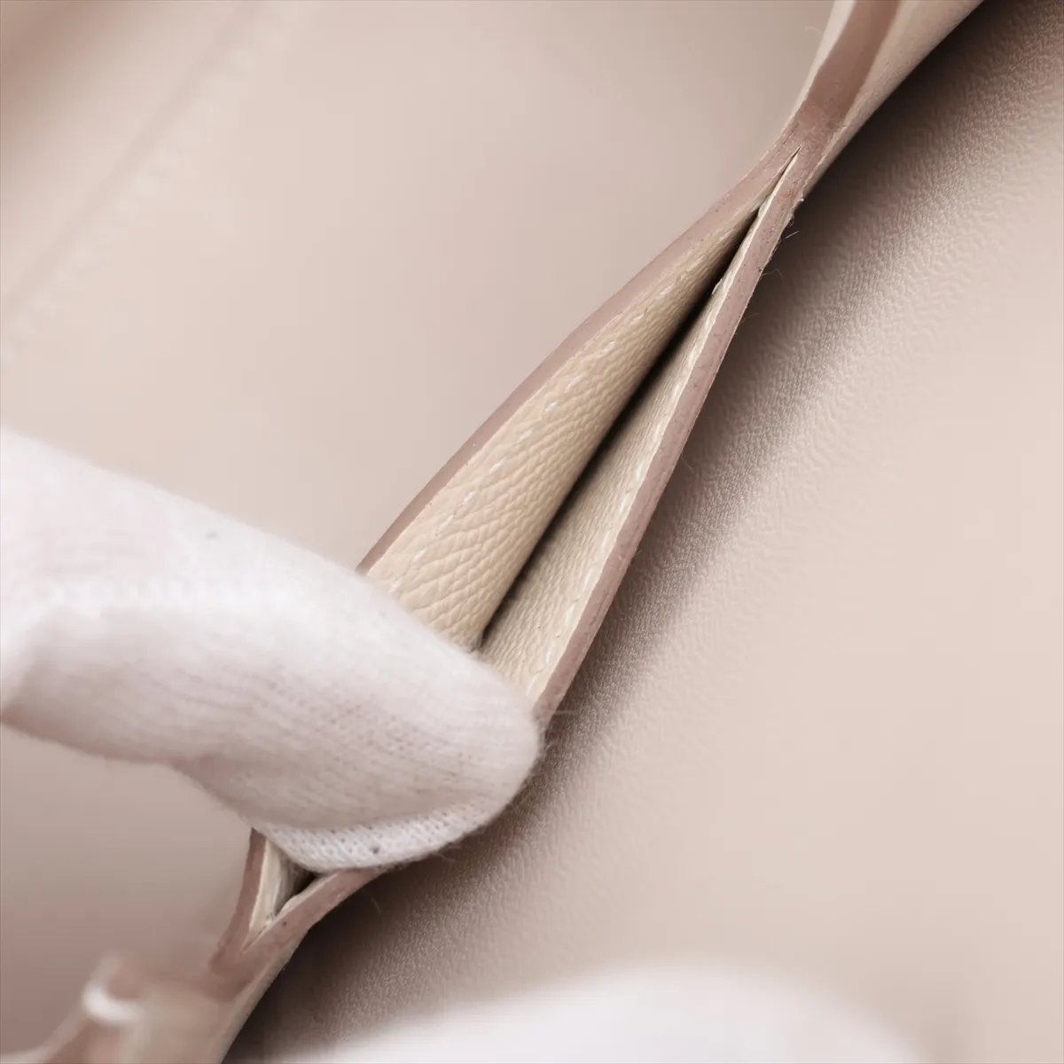 Hermès Della Cavalleria, Veau Epsom leather, Craie, silver hardware, G: 2026 — view 8