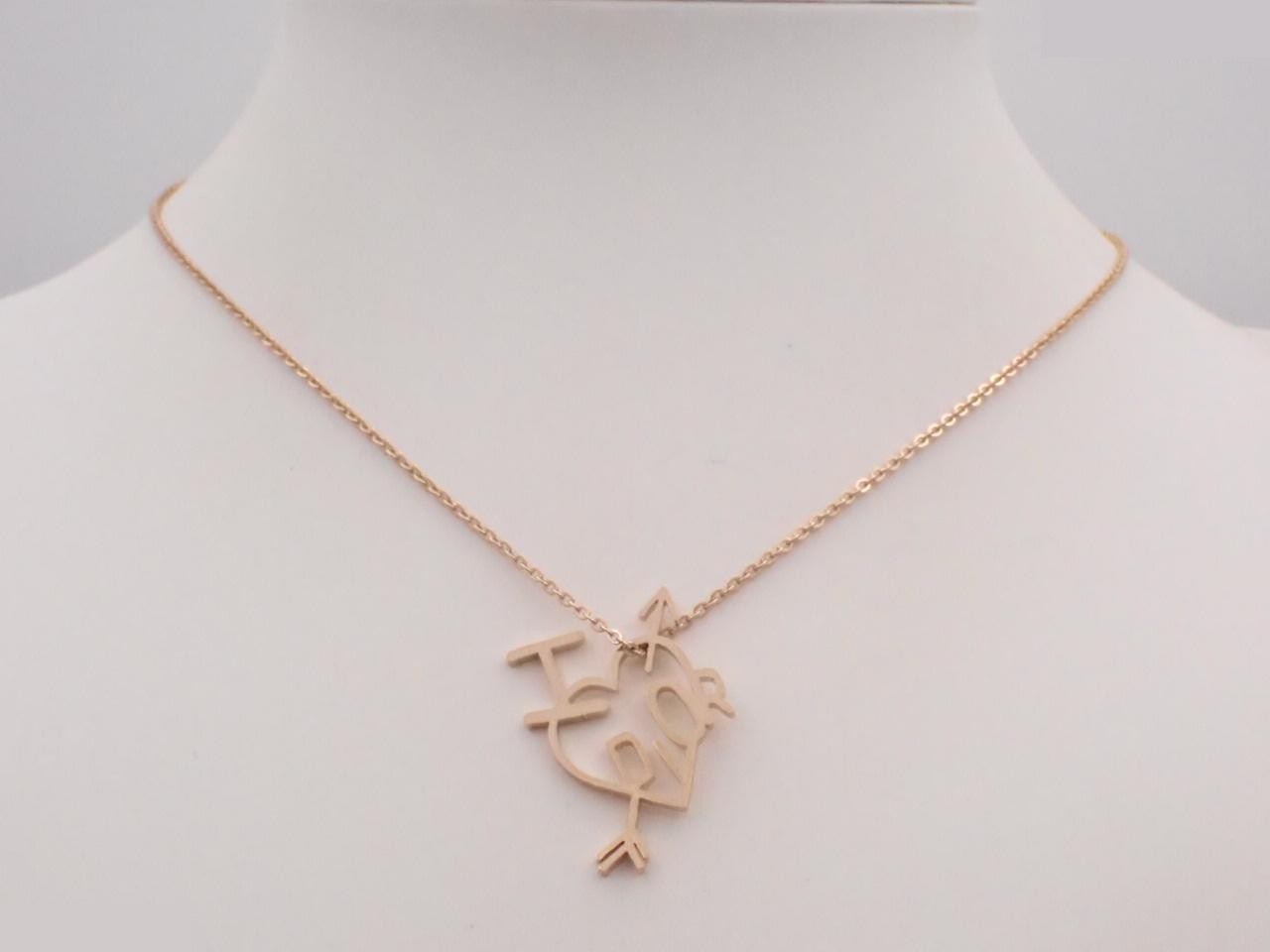 Other lines: Precious metal necklaces and pendants, chain approximately 42cm. — view 3