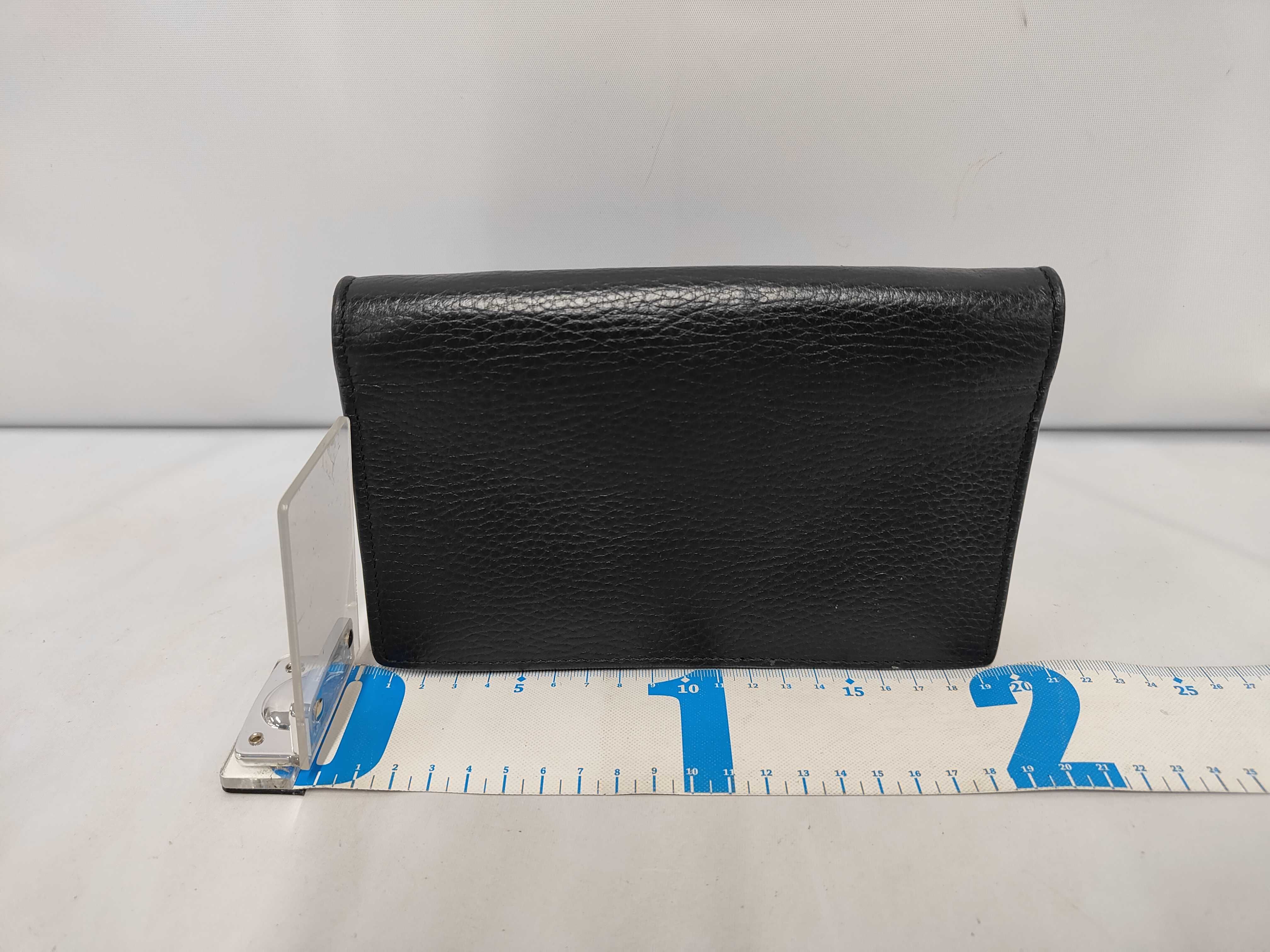 GG Interlocking G 510314 Chain Wallet, Long Wallet, Leather, GP Black, Shoulder Strap, Shoulder Bag, Other Accessories — view 2