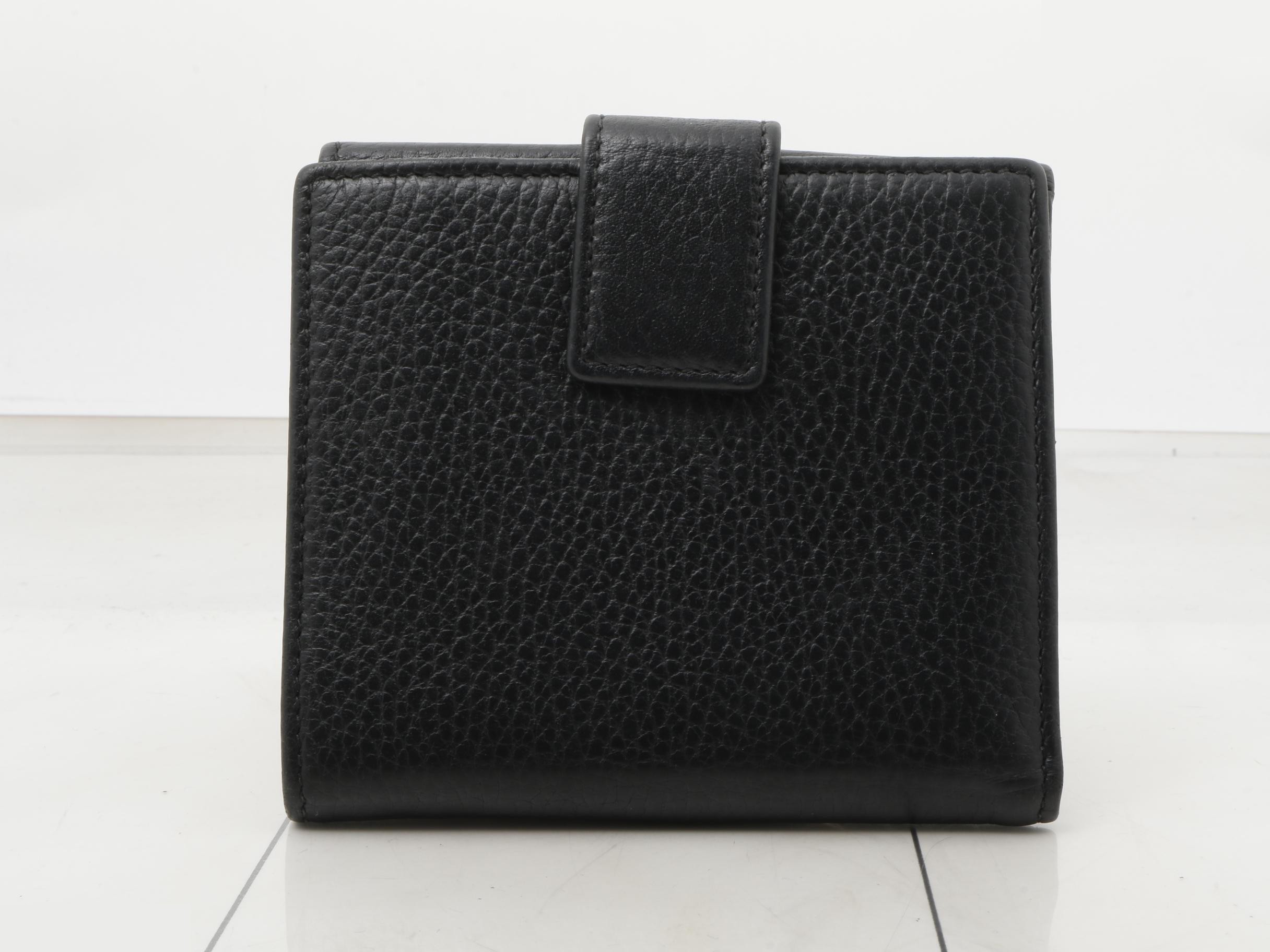 GG Marmont Bi-fold Wallet, Black, 456122, 496334 — view 2