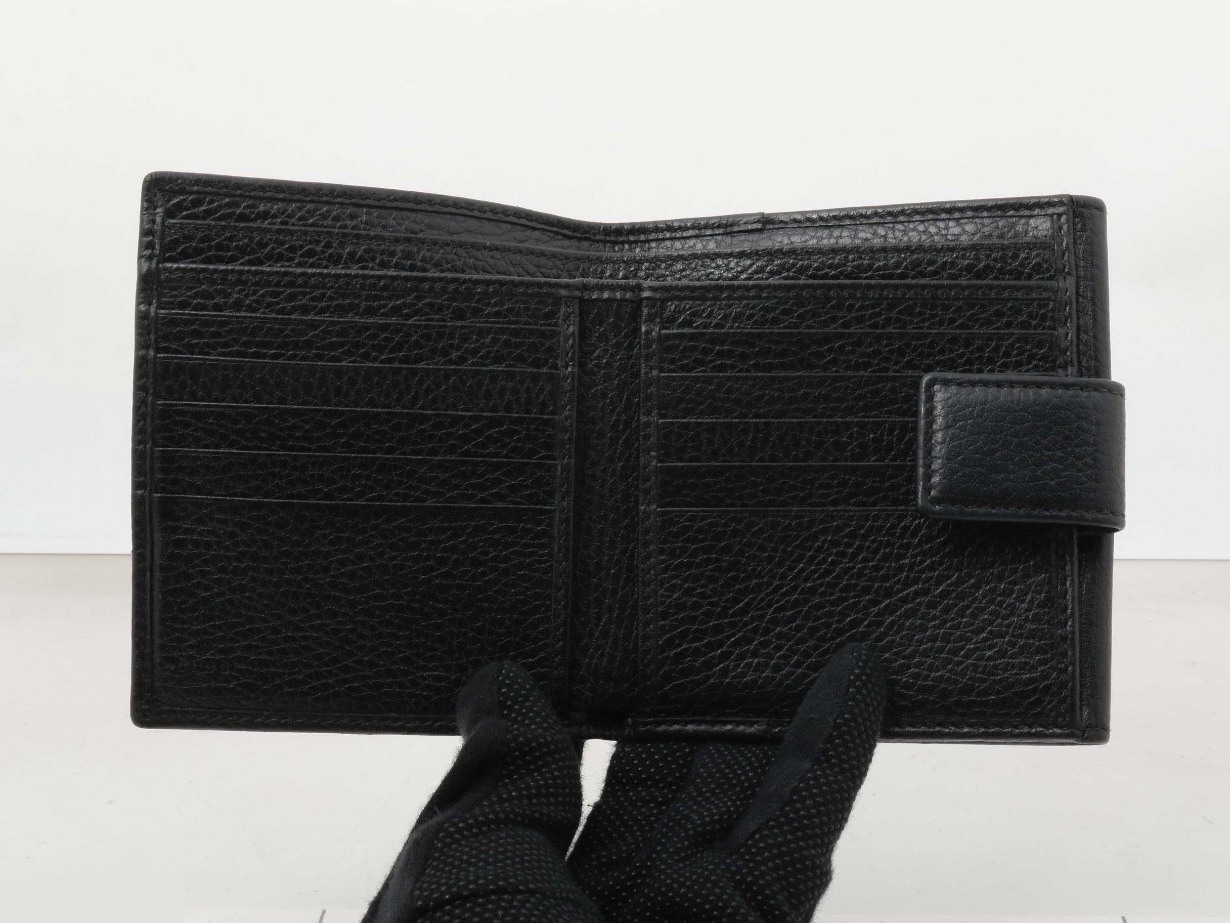 GG Marmont Bi-fold Wallet, Black, 456122, 496334 — view 4