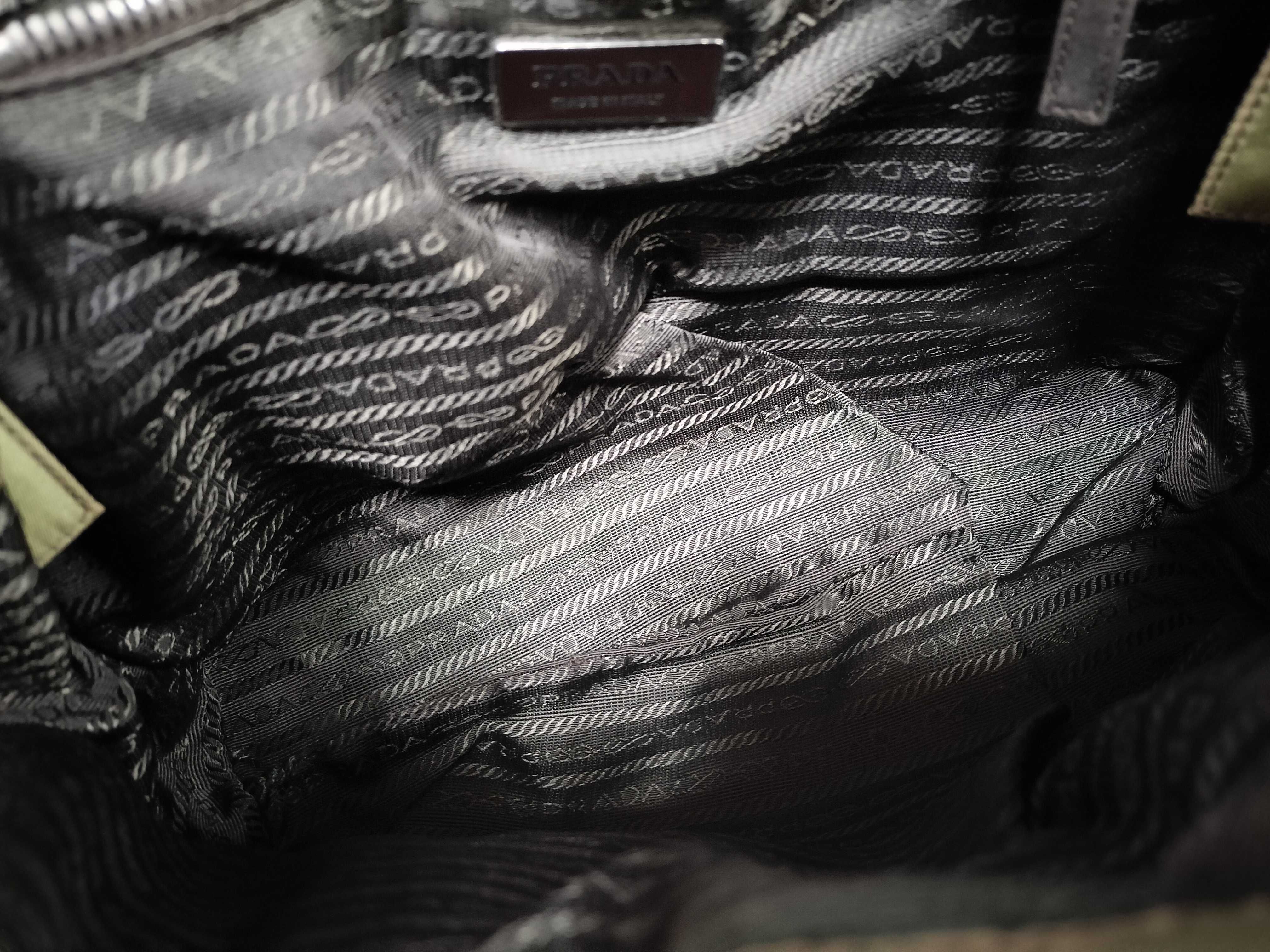 Nylon Tote Bag, Khaki Tote Bag — view 9