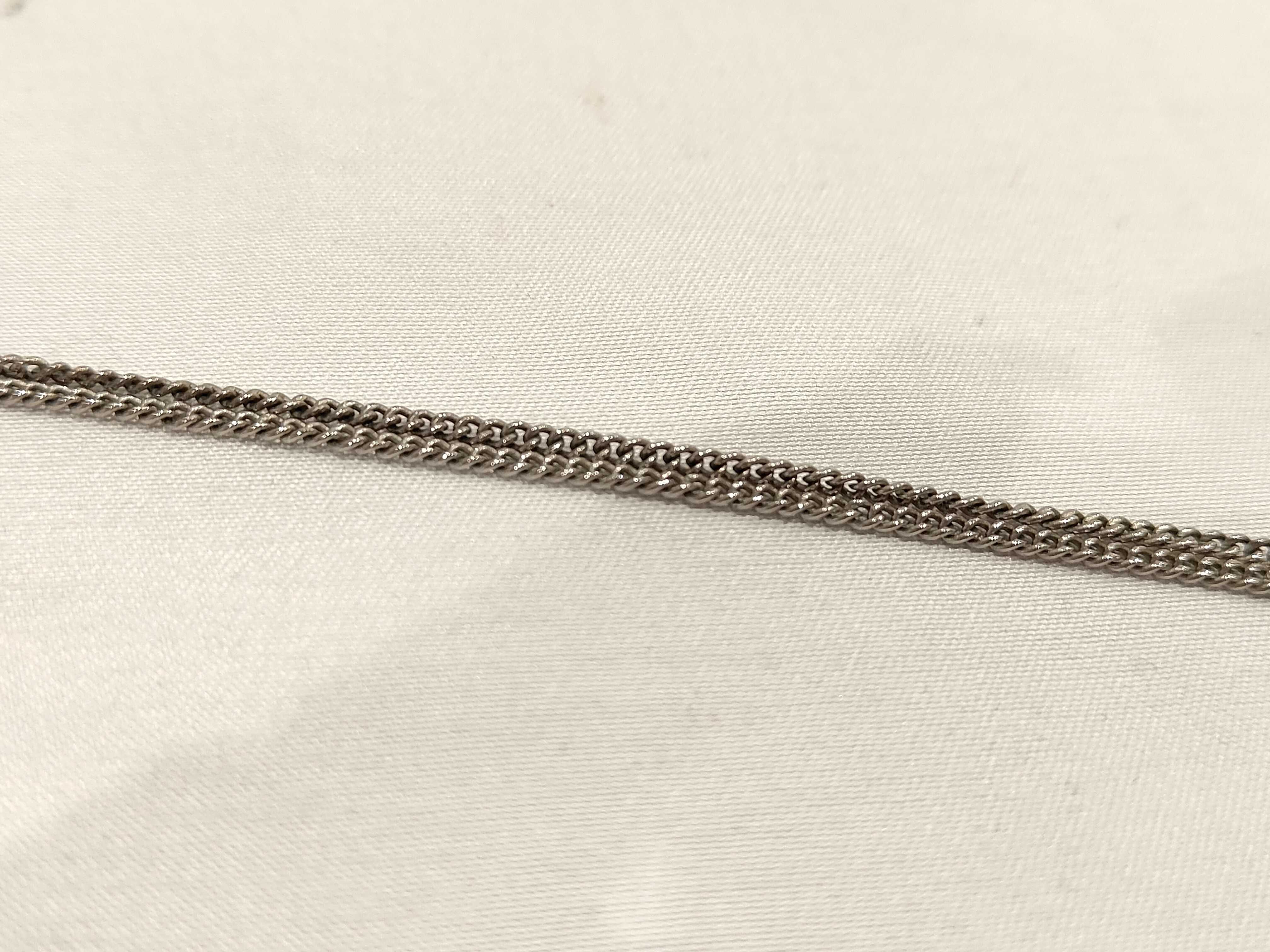 04 P Coco Mark Heart Silver Necklace — view 5