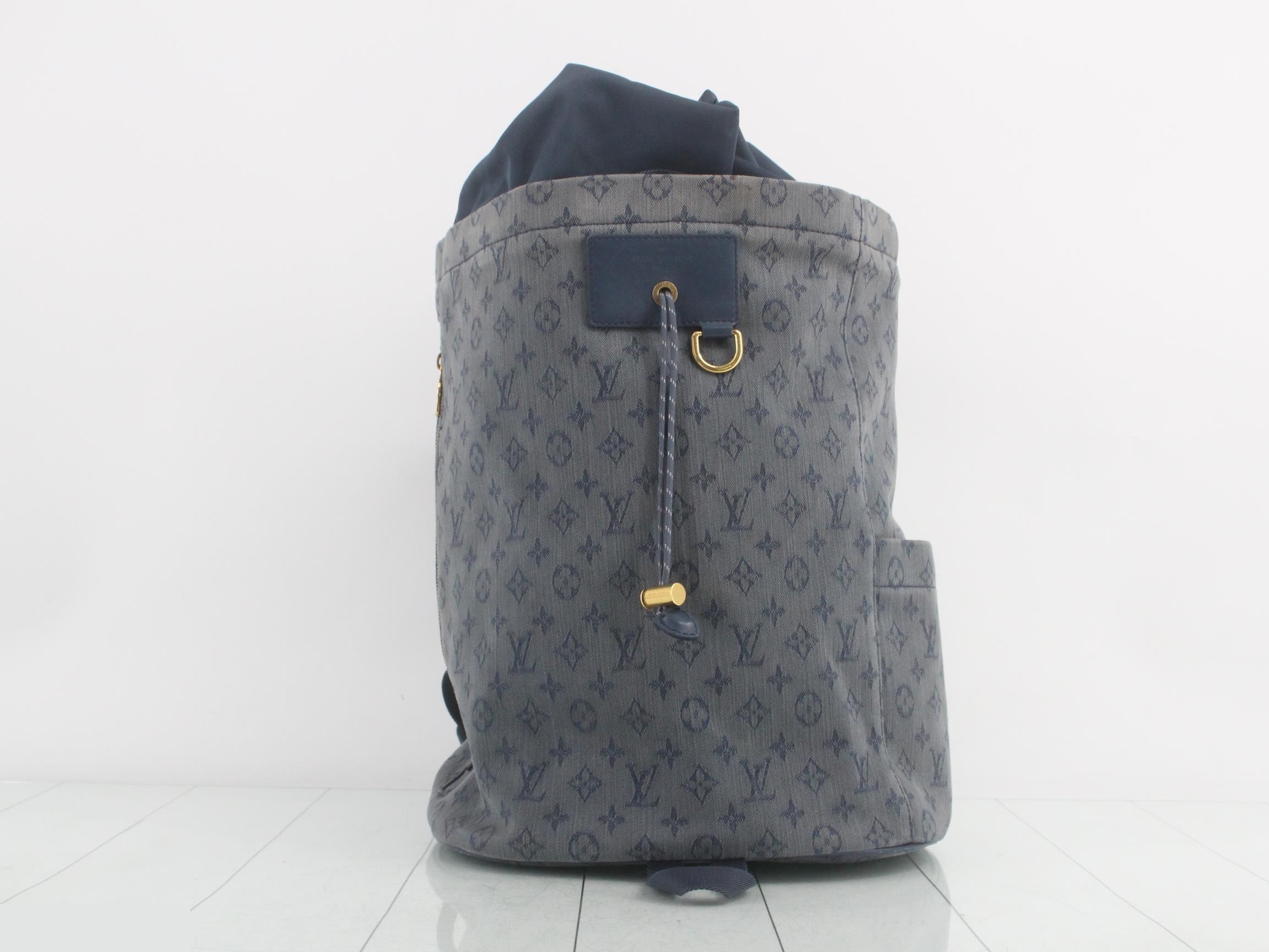 Denim backpack