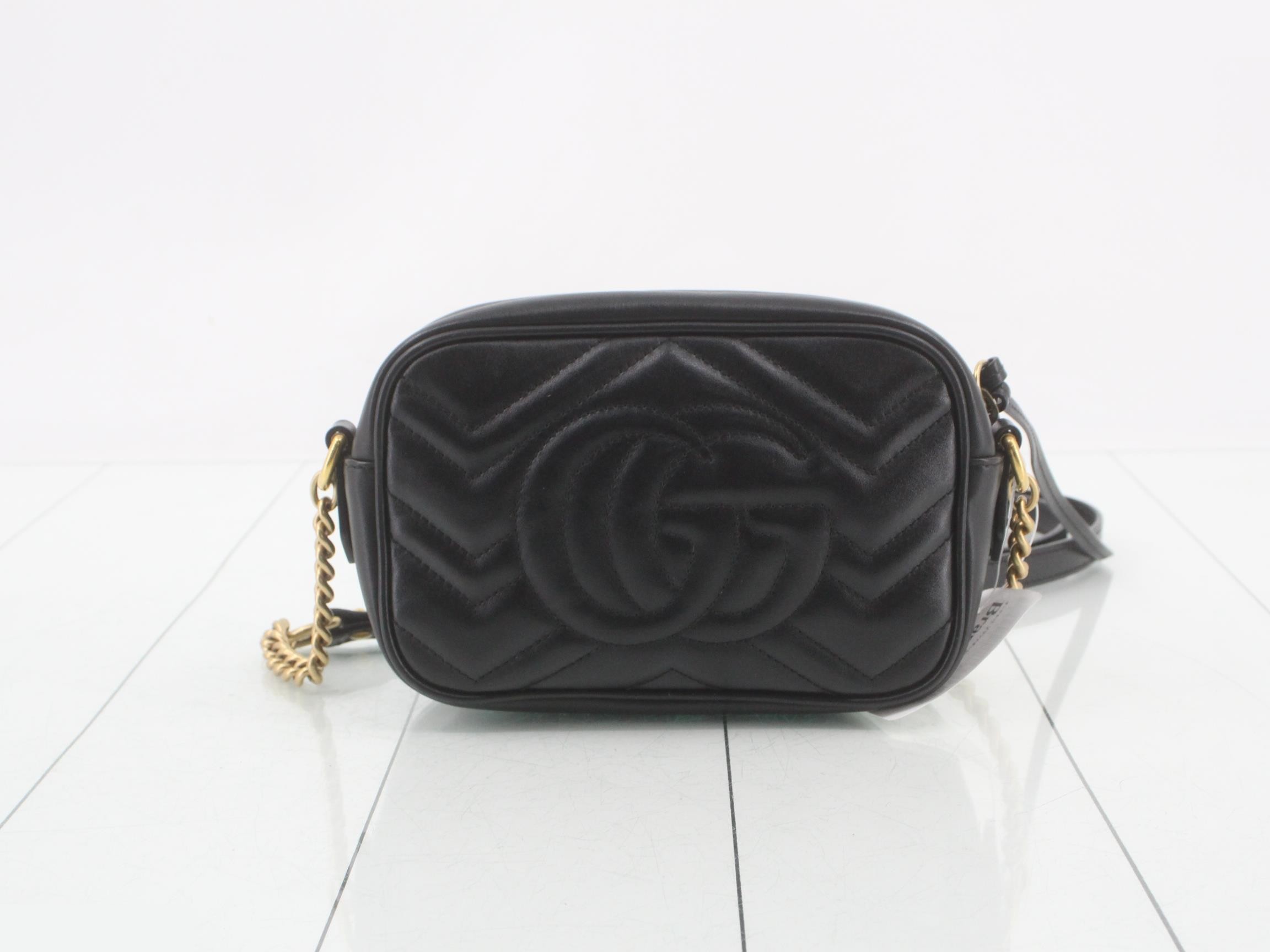 GG Marmont Quilted Shoulder Bag — view 2