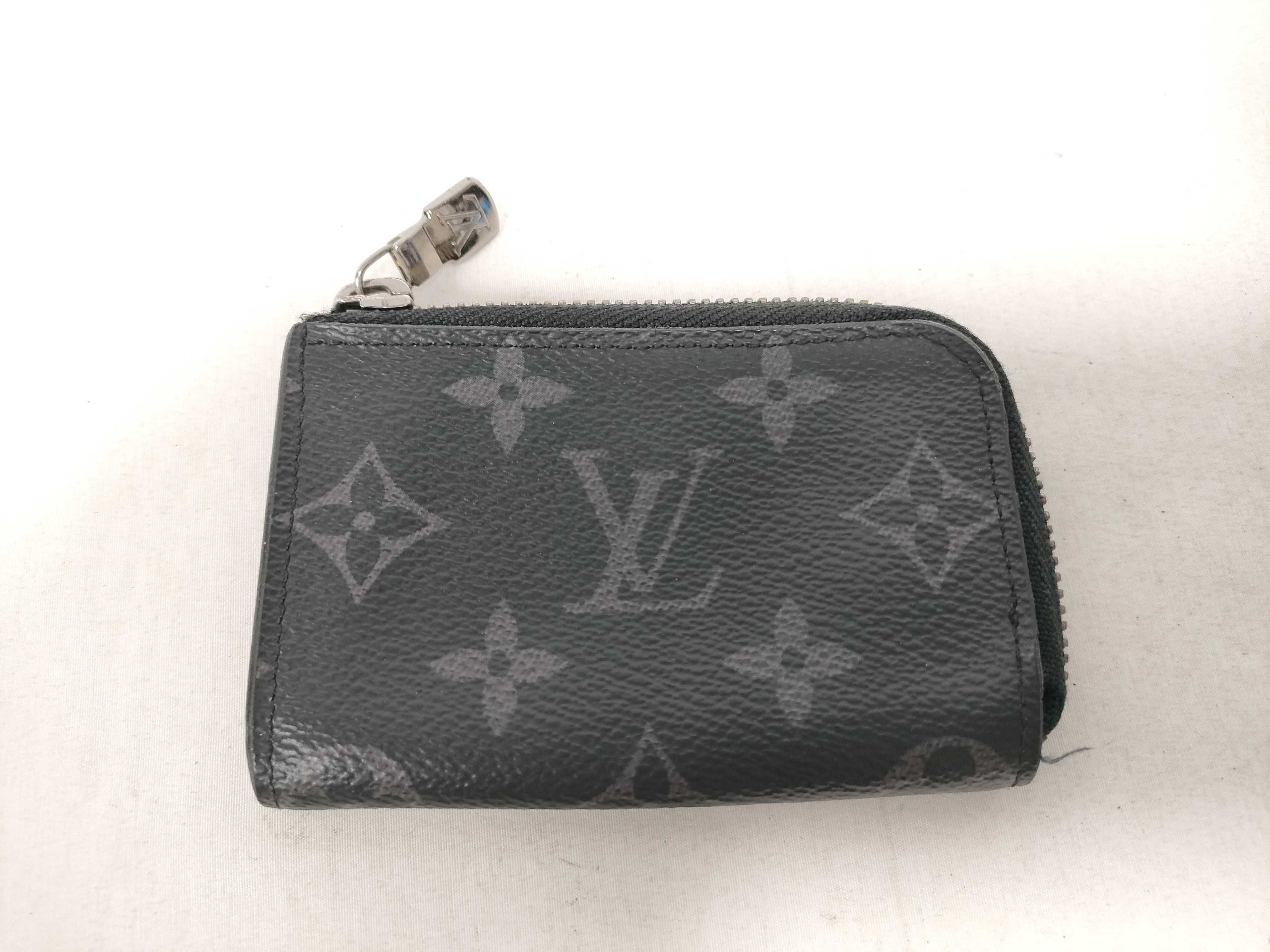 Monogram Eclipse Portemonnaie Jour M63536 I Coin Case