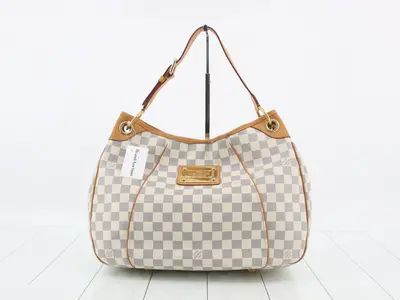 Damier Azur Galliera PM Shoulder Bag